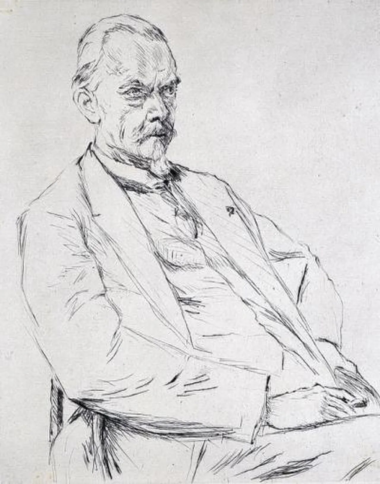Porträt von Cornelis Hofstede de Groot (1863–1930) – Gedenkseite