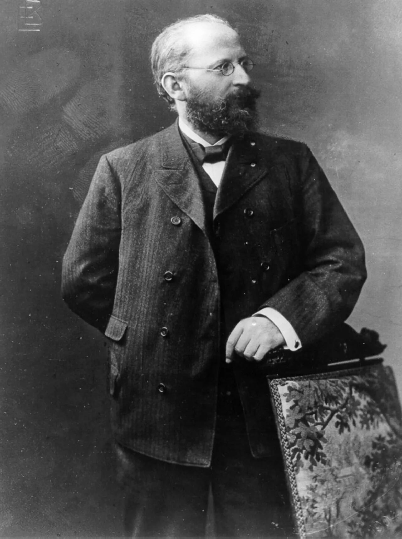 Porträt von Eduard Bernstein (1850–1932) – Gedenkseite