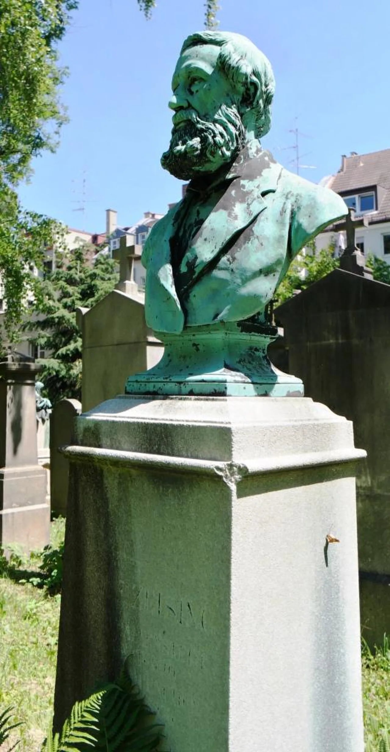 Porträt von Adolf Zeising (1810–1876) – Gedenkseite