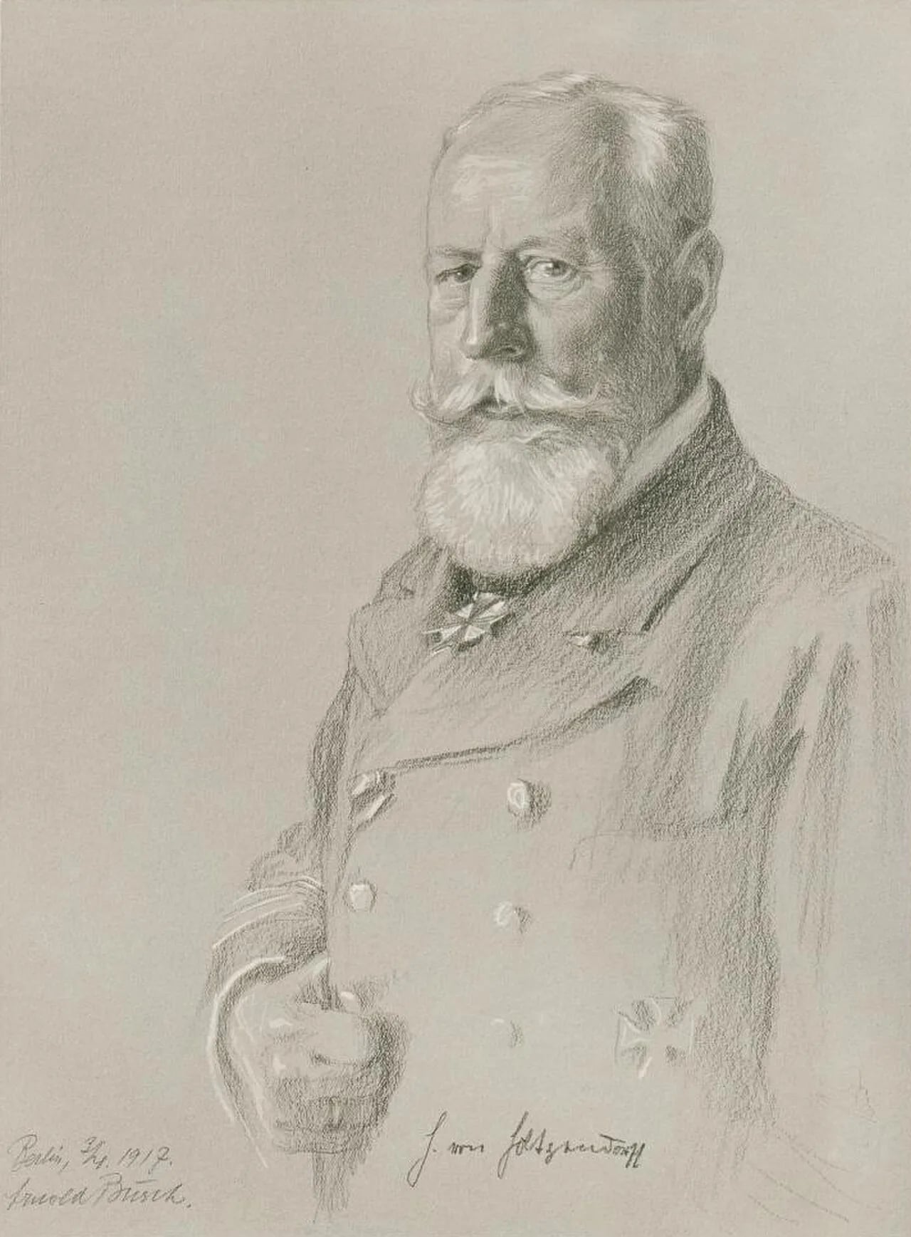Porträt von Henning von Holtzendorff (1853–1919) – Gedenkseite