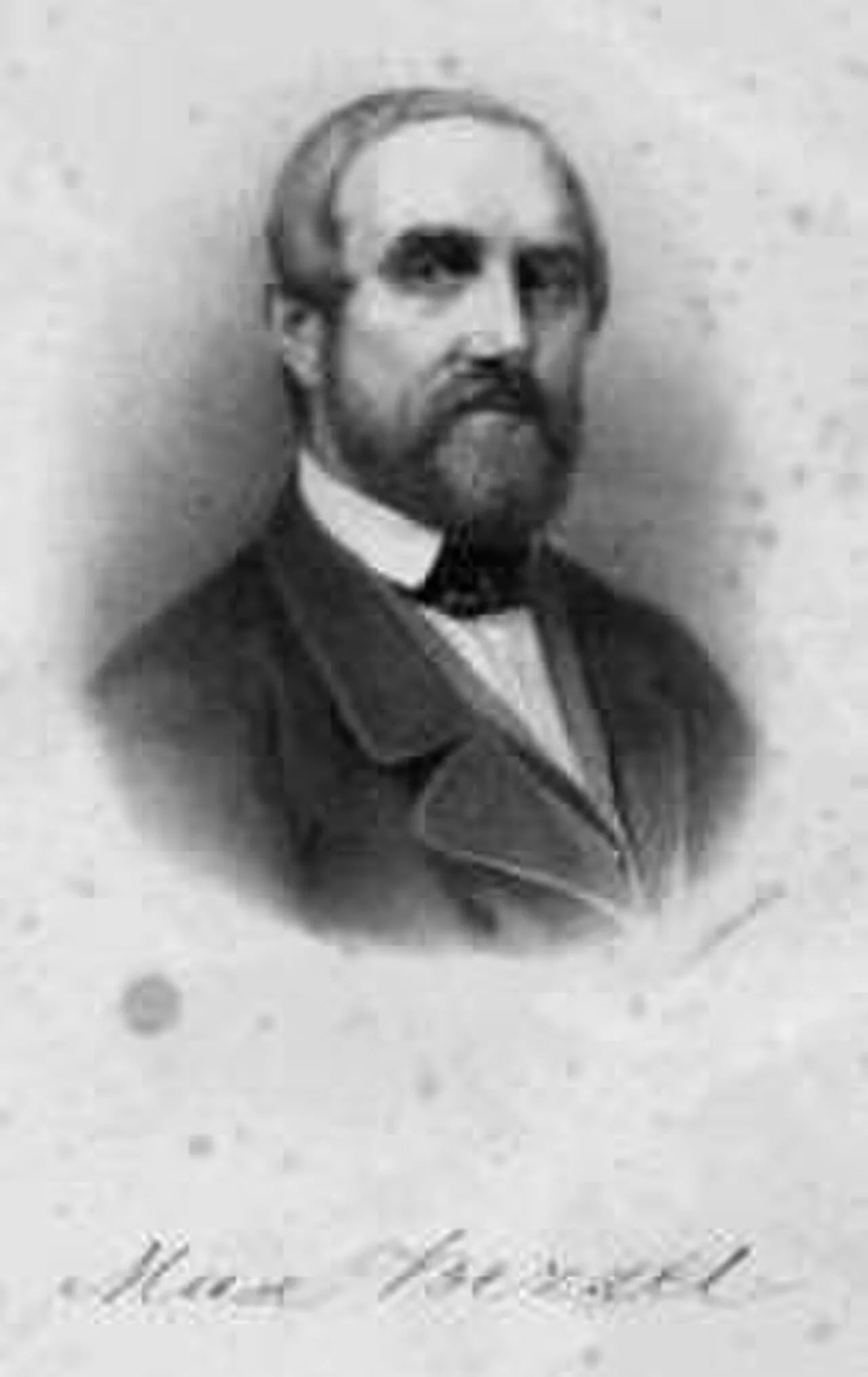 Porträt von Max Bezzel (1824–1871) – Gedenkseite