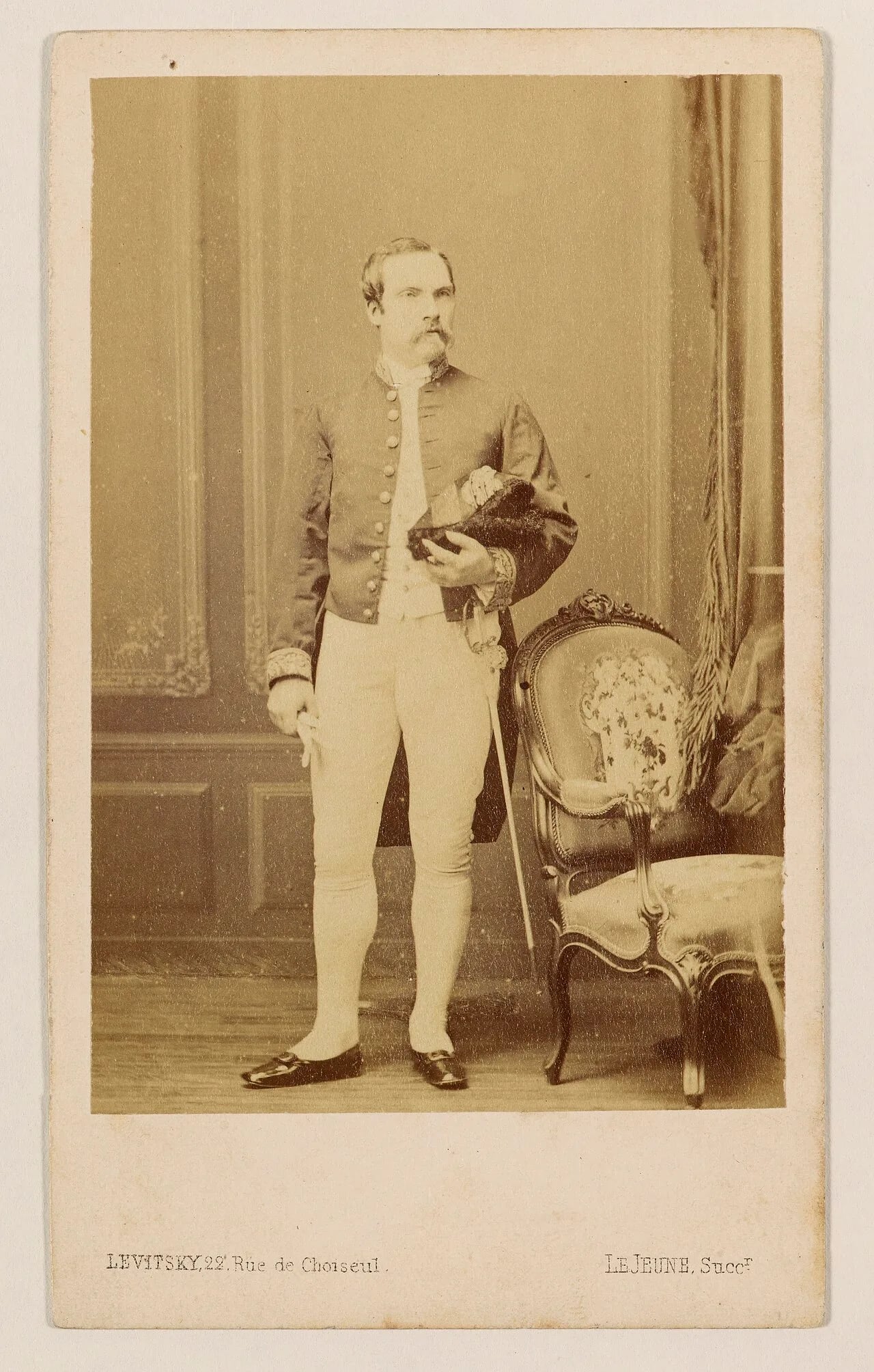 Portrait of Henry Bernard Albin Le Rat de Magnitot (1810–1890) – memorial page