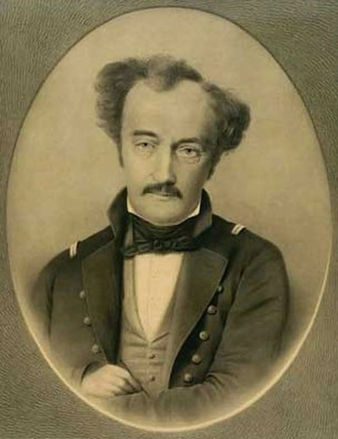 Porträt von Olaf Nikolas Olsen (1794–1848) – Gedenkseite