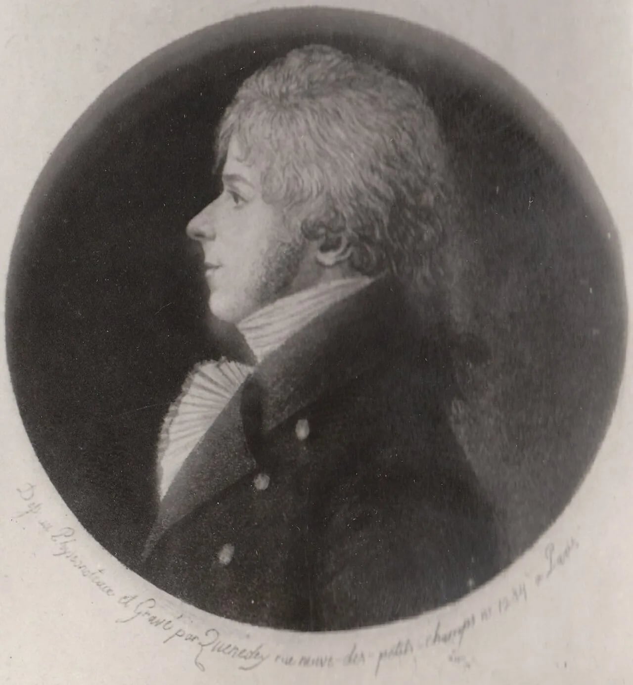 Porträt von Antoine Labouchère (1775–1829) – Gedenkseite