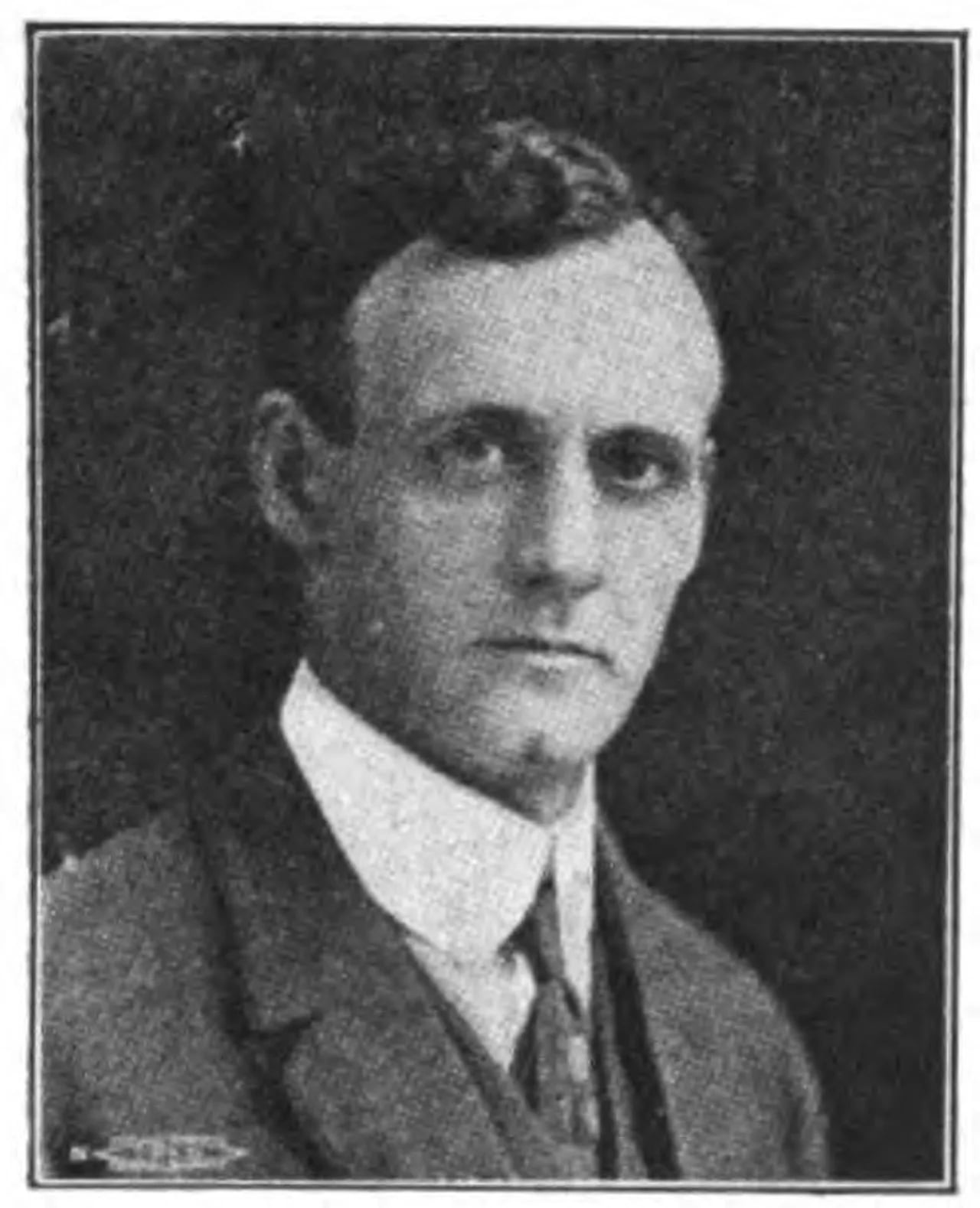 Porträt von Stanley W. Merrell (1876–1921) – Gedenkseite