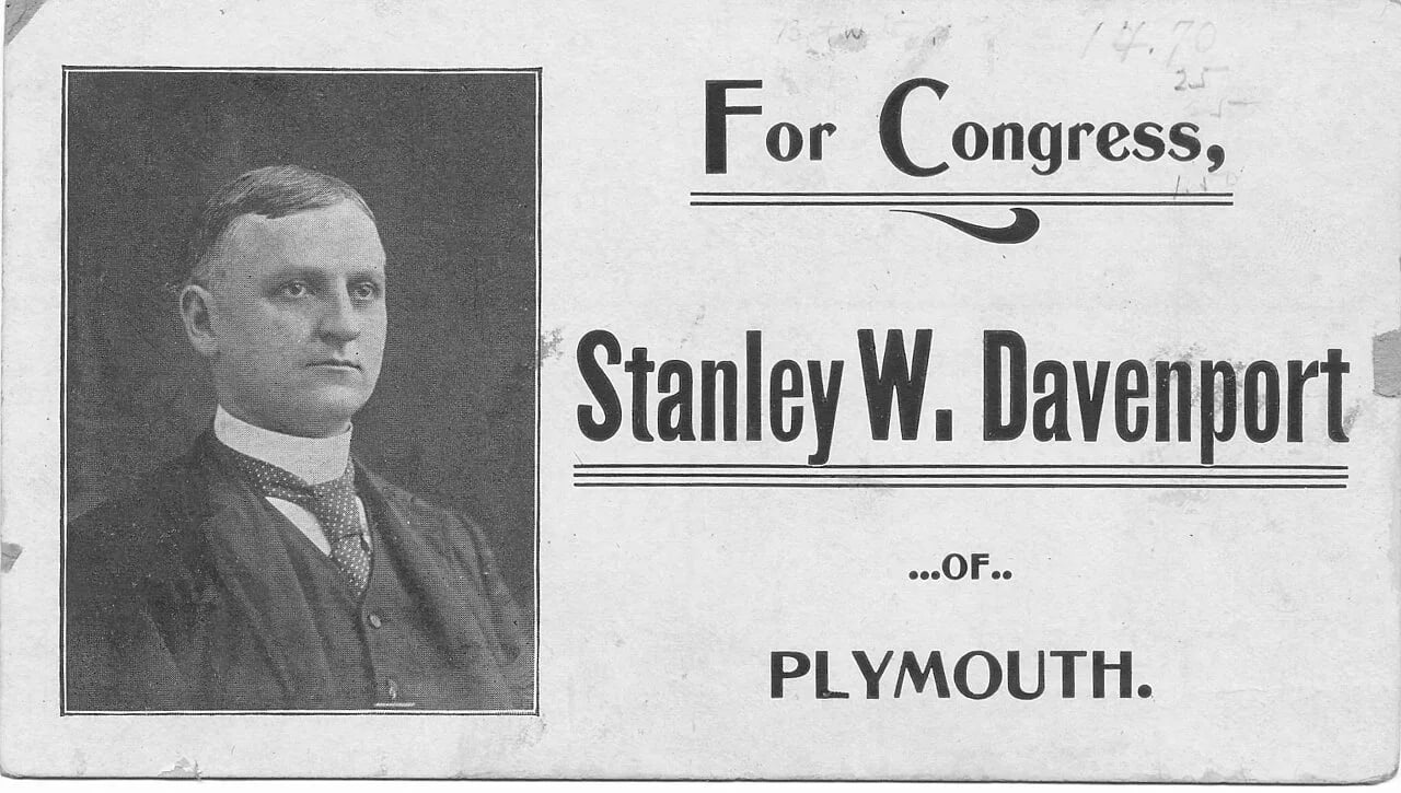 Porträt von Stanley Woodward Davenport (1861–1921) – Gedenkseite