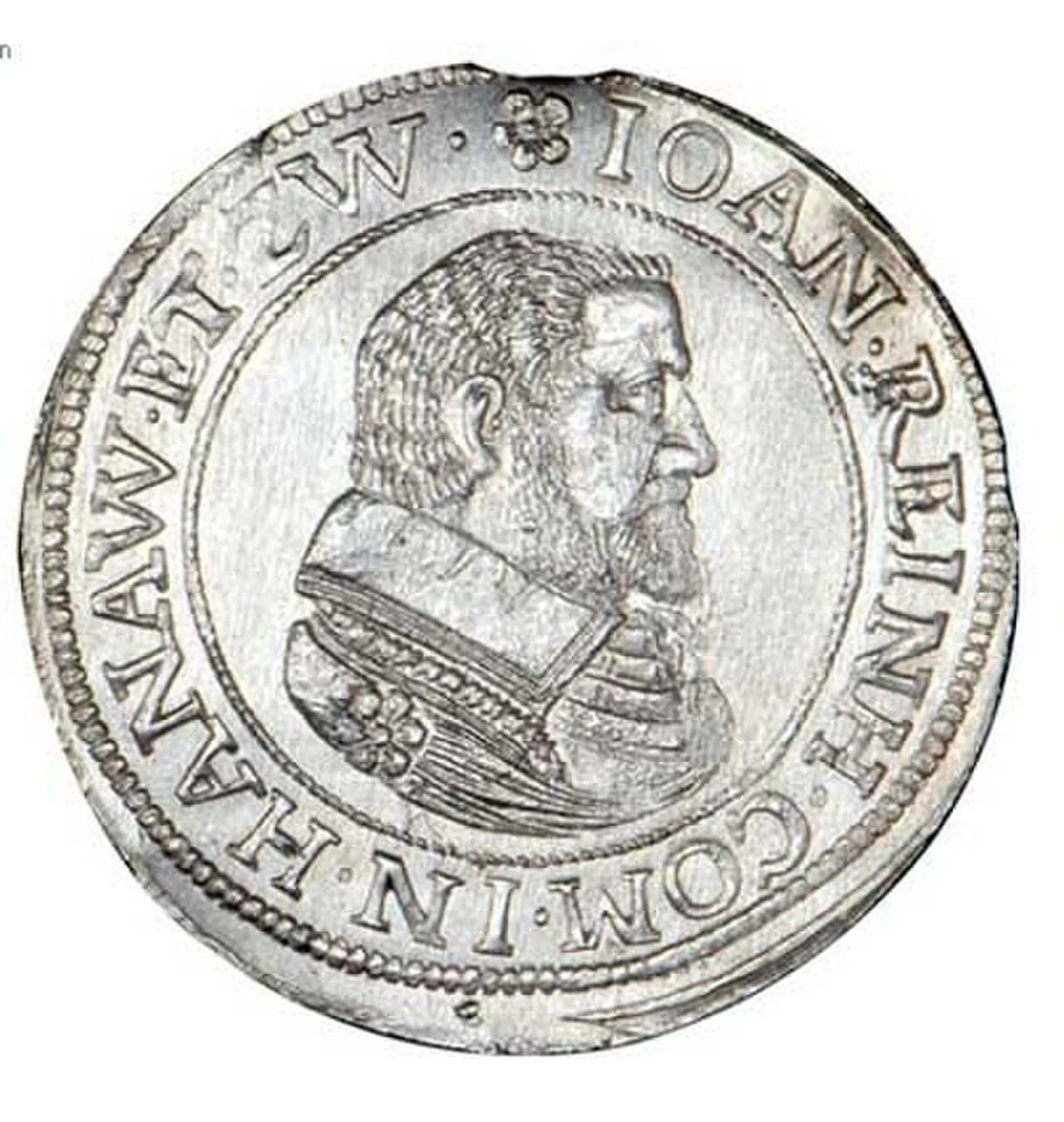 Portrait of Johann Reinhard I. (1569–1625) – memorial page