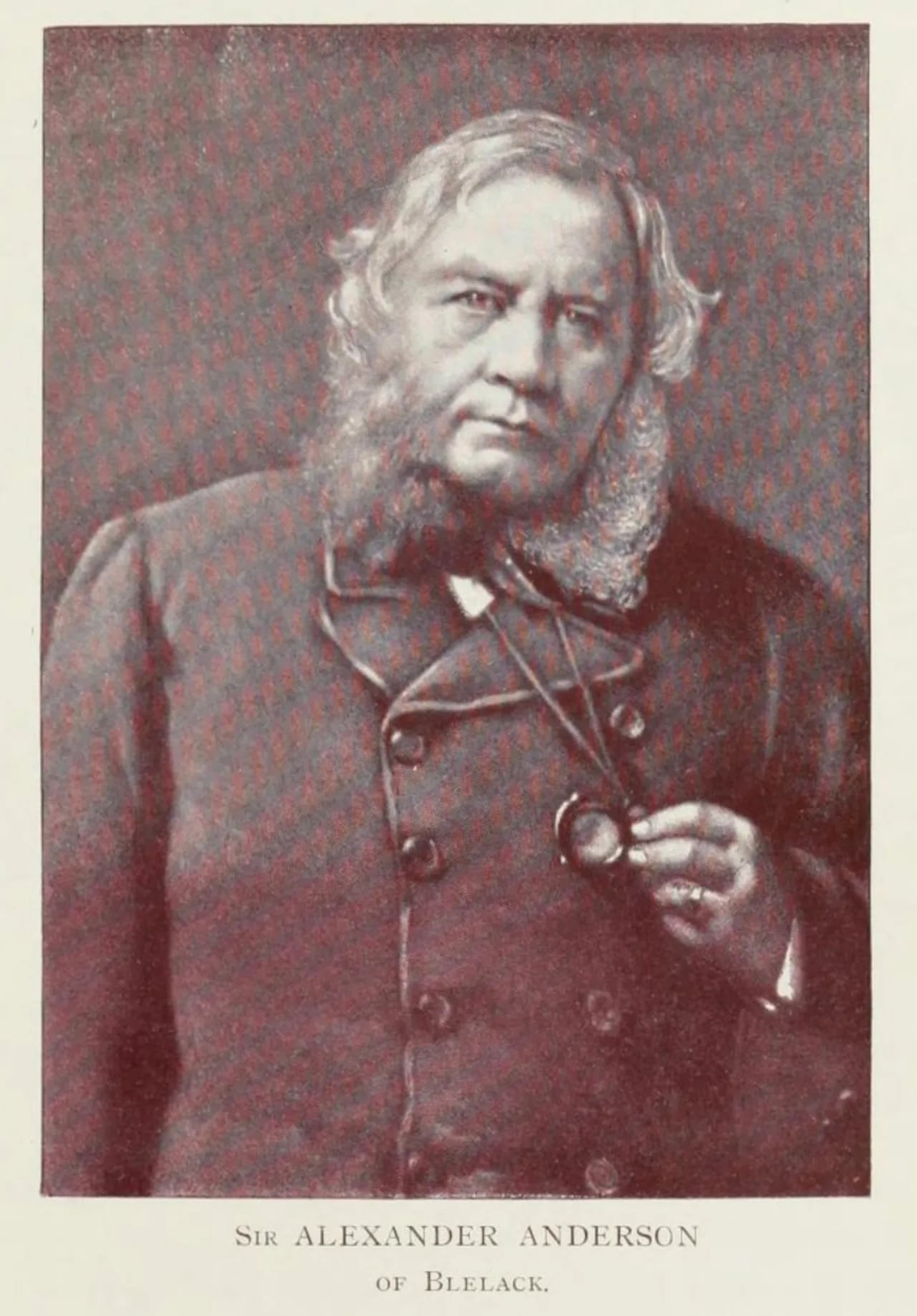 Porträt von Alexander Anderson (1802–1887) – Gedenkseite