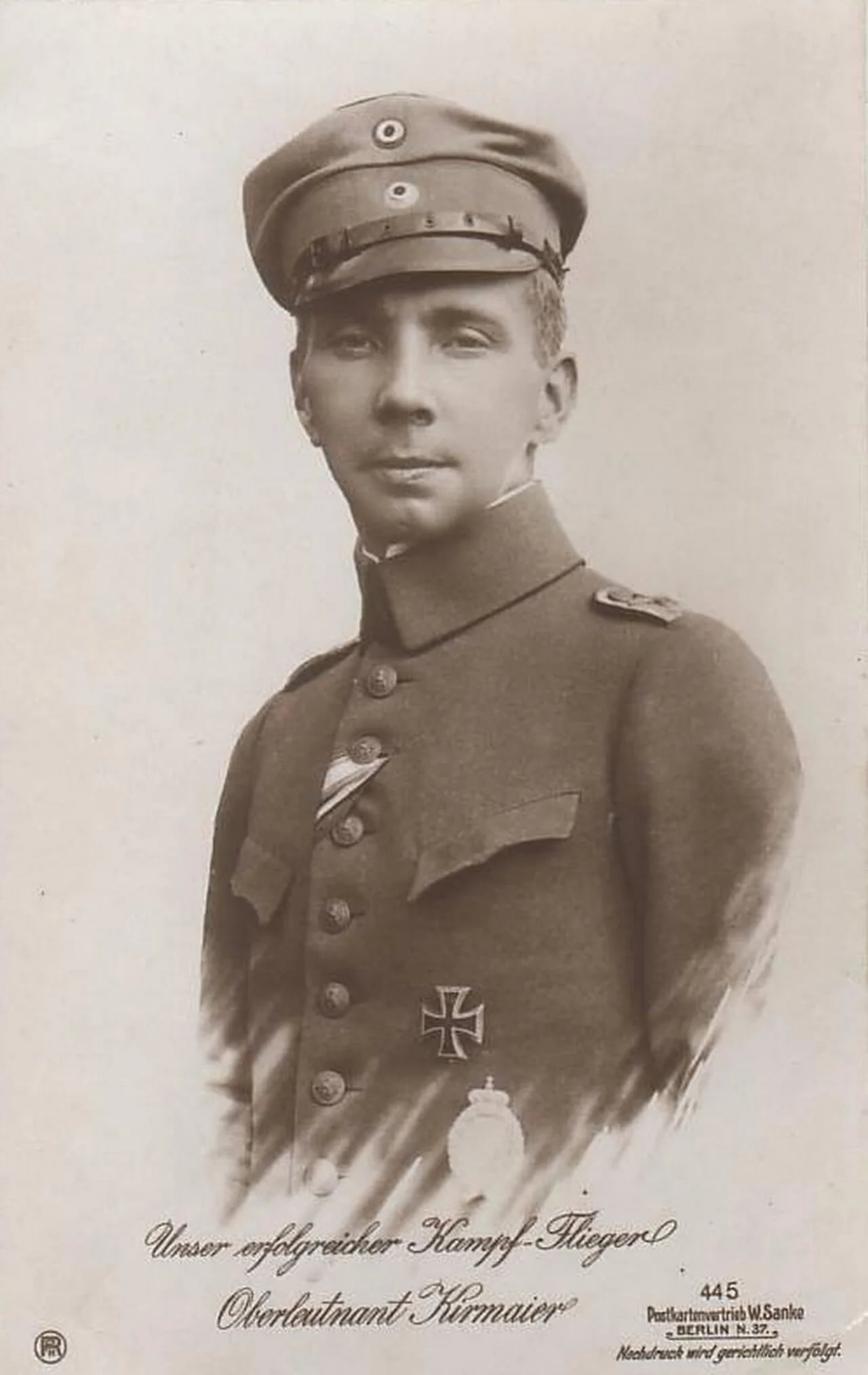 Porträt von Stefan Kirmaier (1889–1916) – Gedenkseite