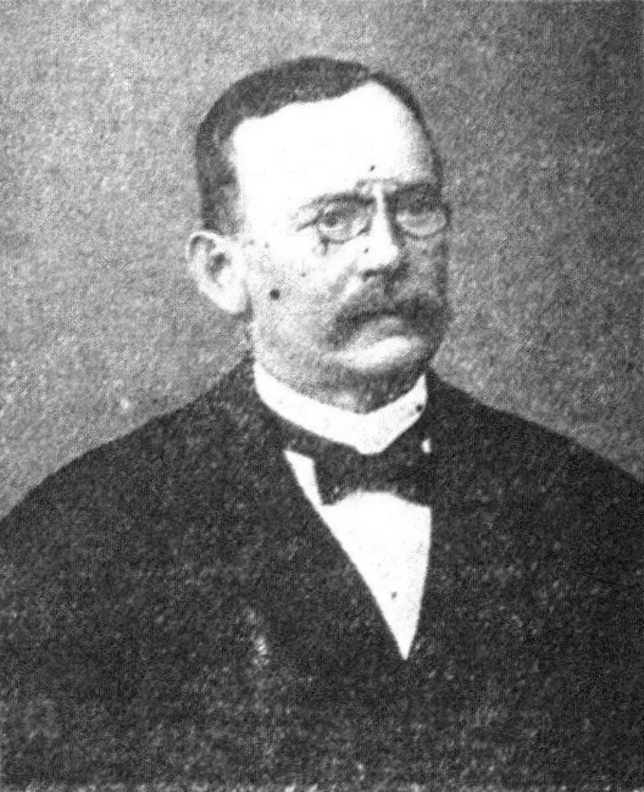 Portrait of August Ansorge (1851–1932) – memorial page