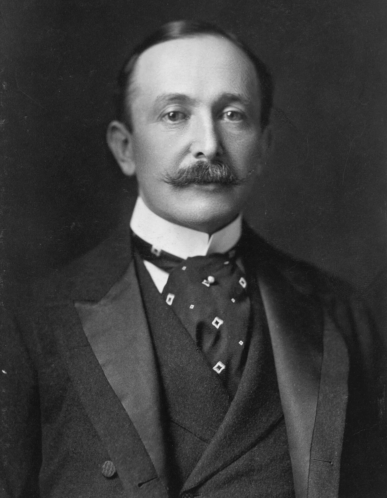 Porträt von August Belmont junior (1853–1924) – Gedenkseite