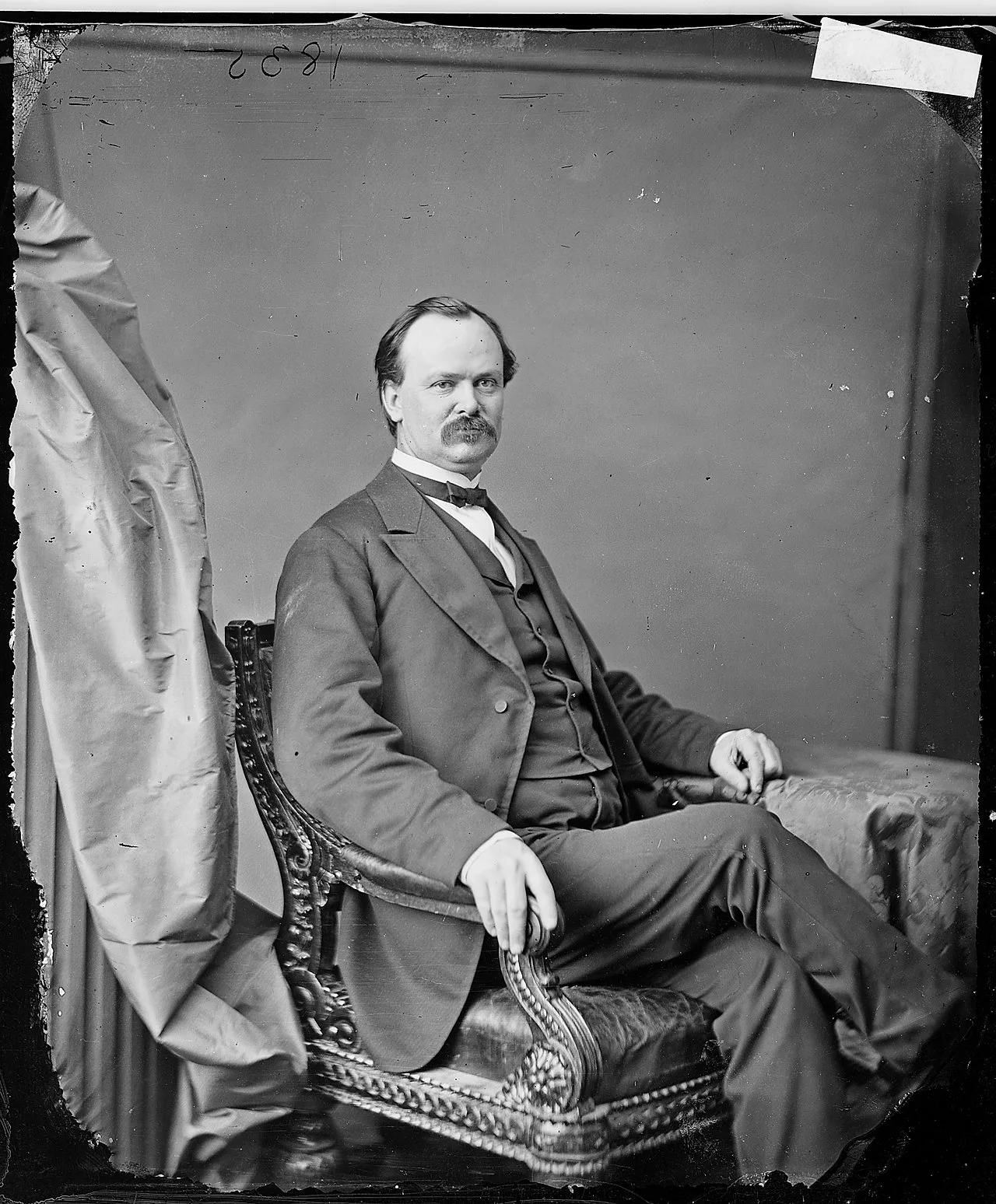 Porträt von Stephen G. Burbridge (1831–1894) – Gedenkseite