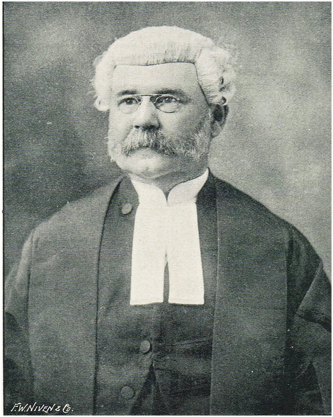 Porträt von Stephen Henry Parker (1846–1927) – Gedenkseite