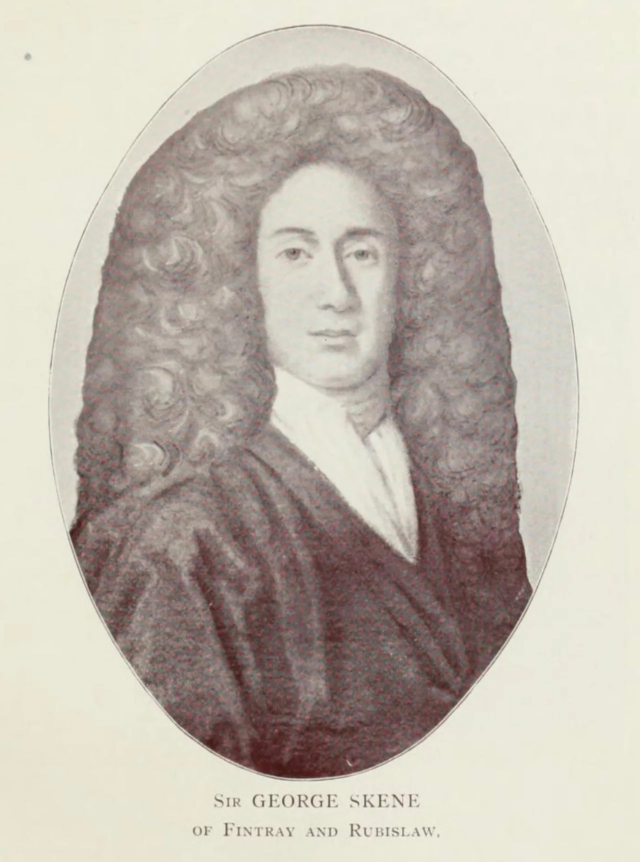 Portrait of Sir George Skene of Rubislaw (1619–1707) – memorial page