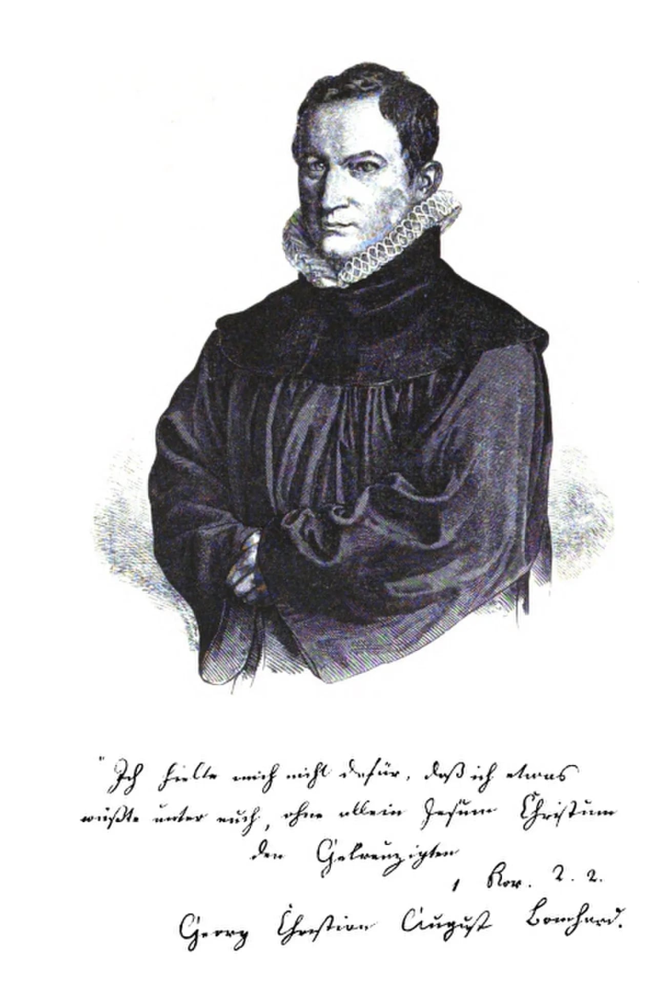 Porträt von August Bomhard (1787–1869) – Gedenkseite