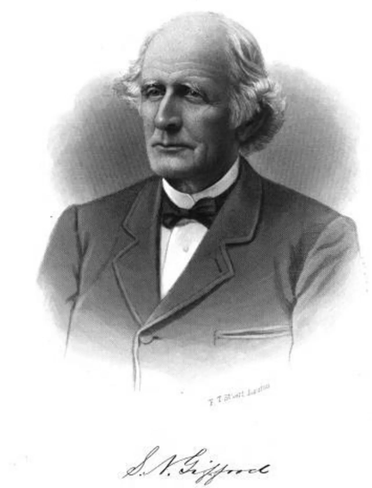 Porträt von Stephen N. Gifford (1815–1886) – Gedenkseite