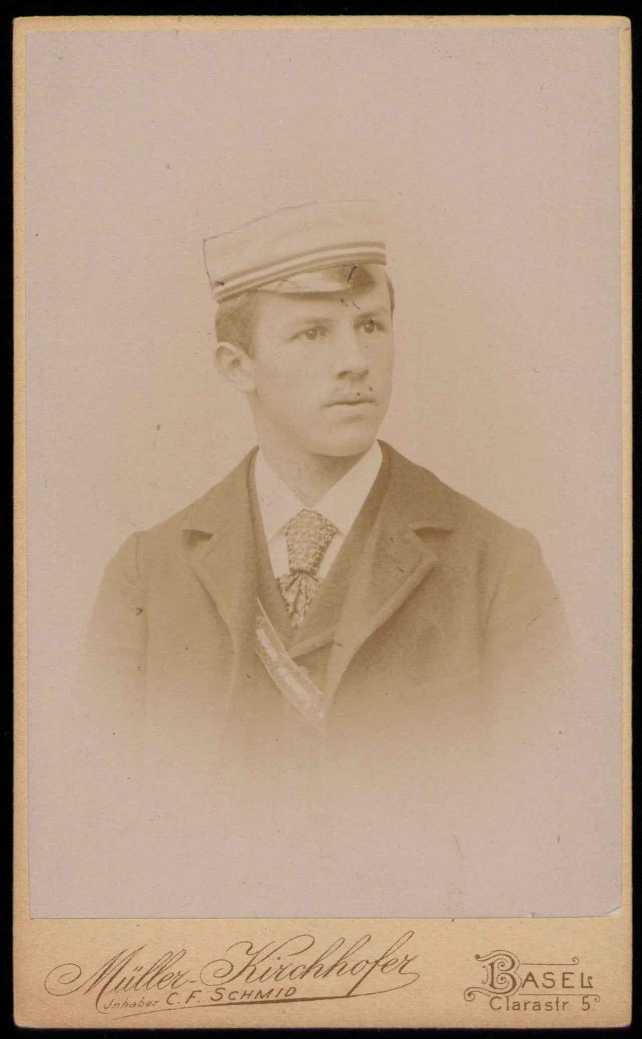 Portrait of August Buxtorf (1877–1969) – memorial page