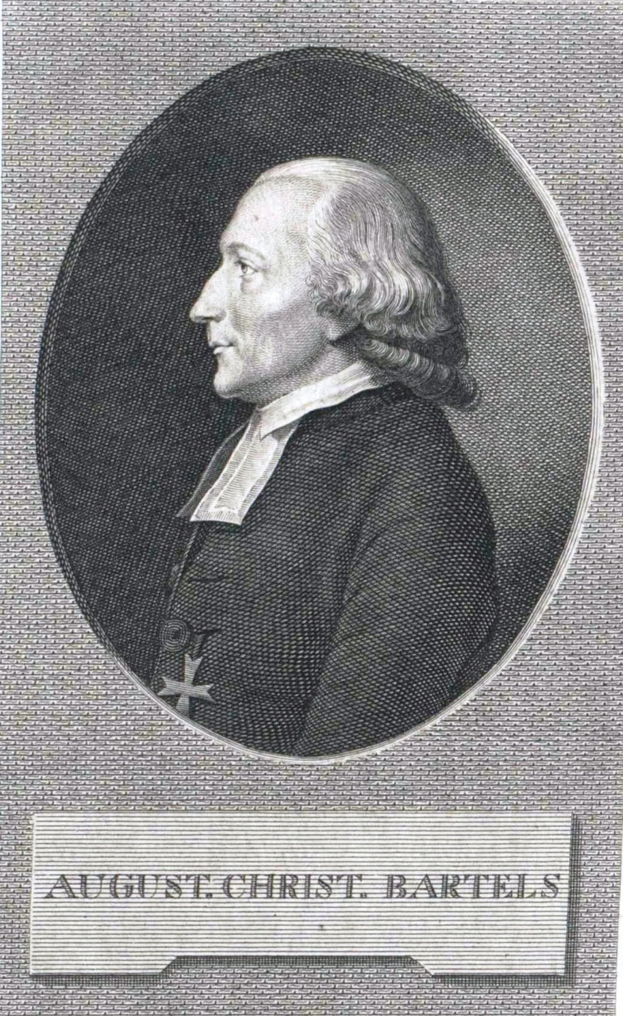 Portrait of August Christian Bartels (1749–1829) – memorial page