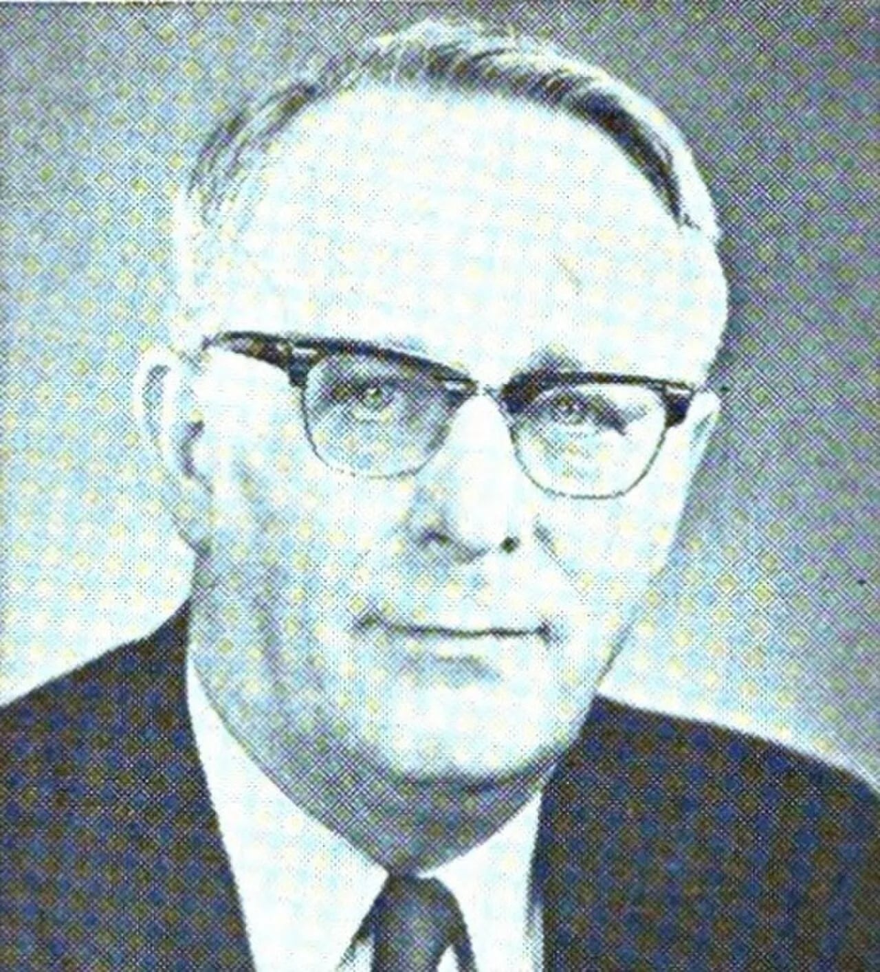 Porträt von August E. Johansen (1905–1995) – Gedenkseite