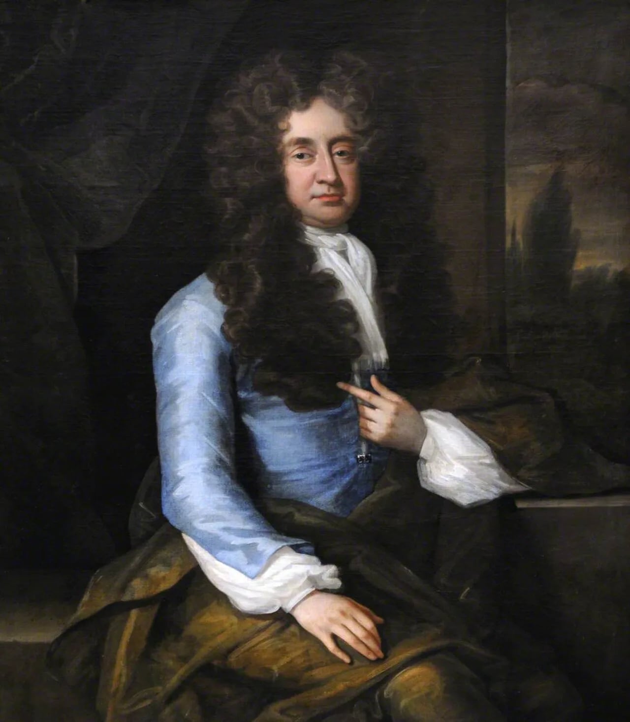 Portrait of Sir John Harpur, 3rd Bt. (1645–1681) – memorial page