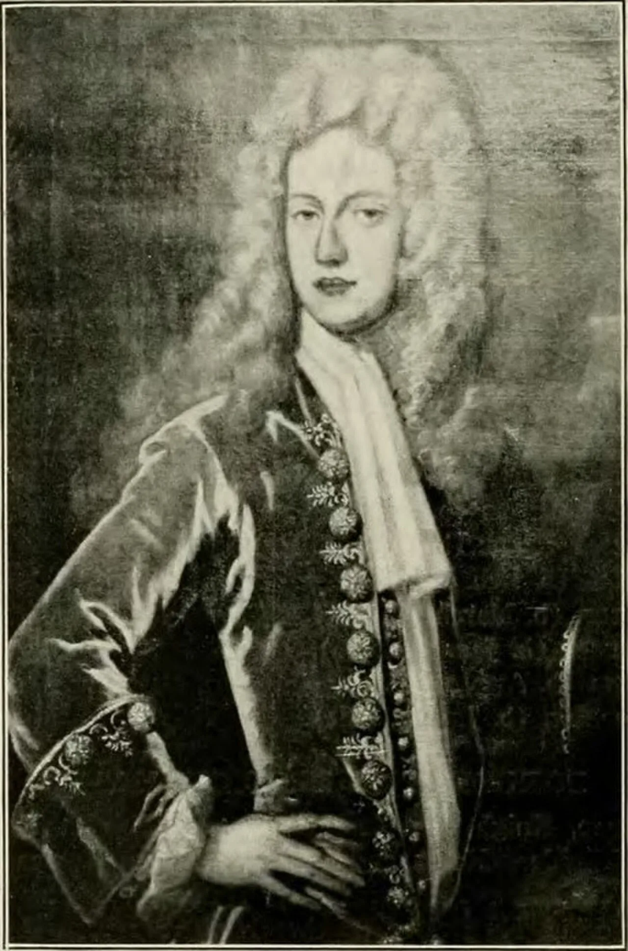 Porträt von Sir John Reade, 3rd Bt. (1691–1711) – Gedenkseite