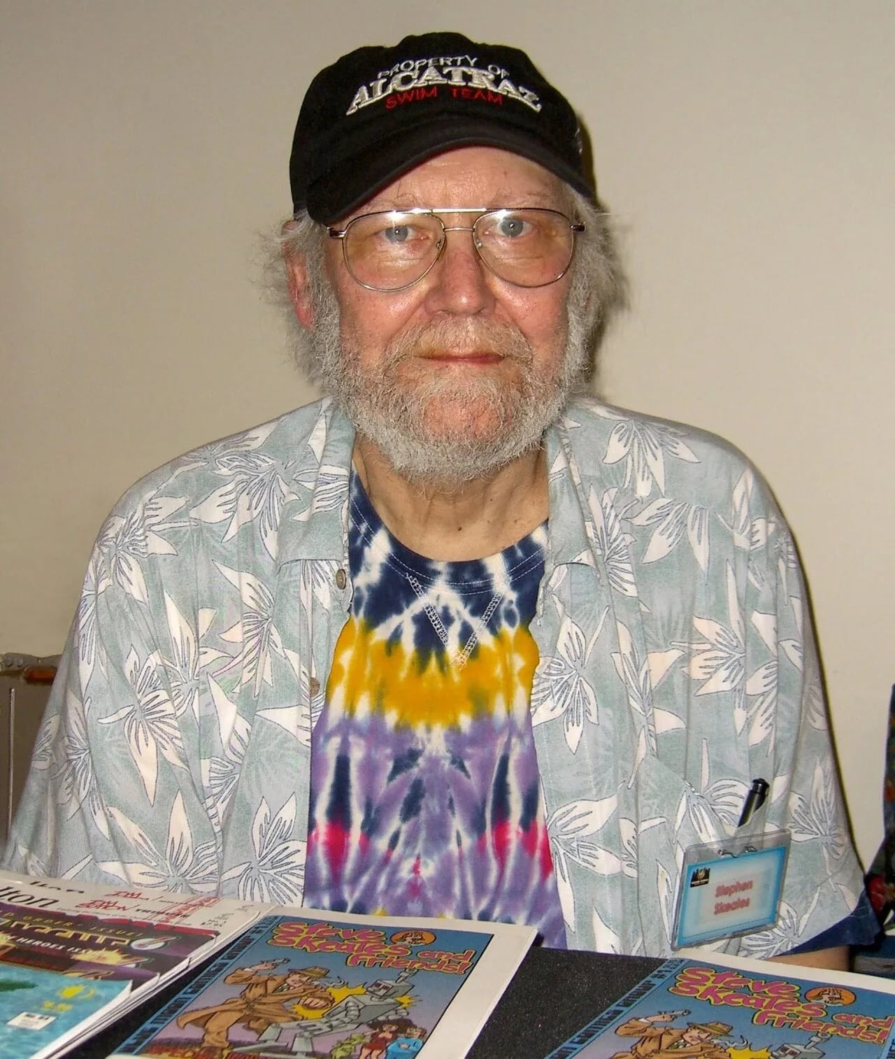 Portrait of Steve Skeates (1943–2023) – memorial page