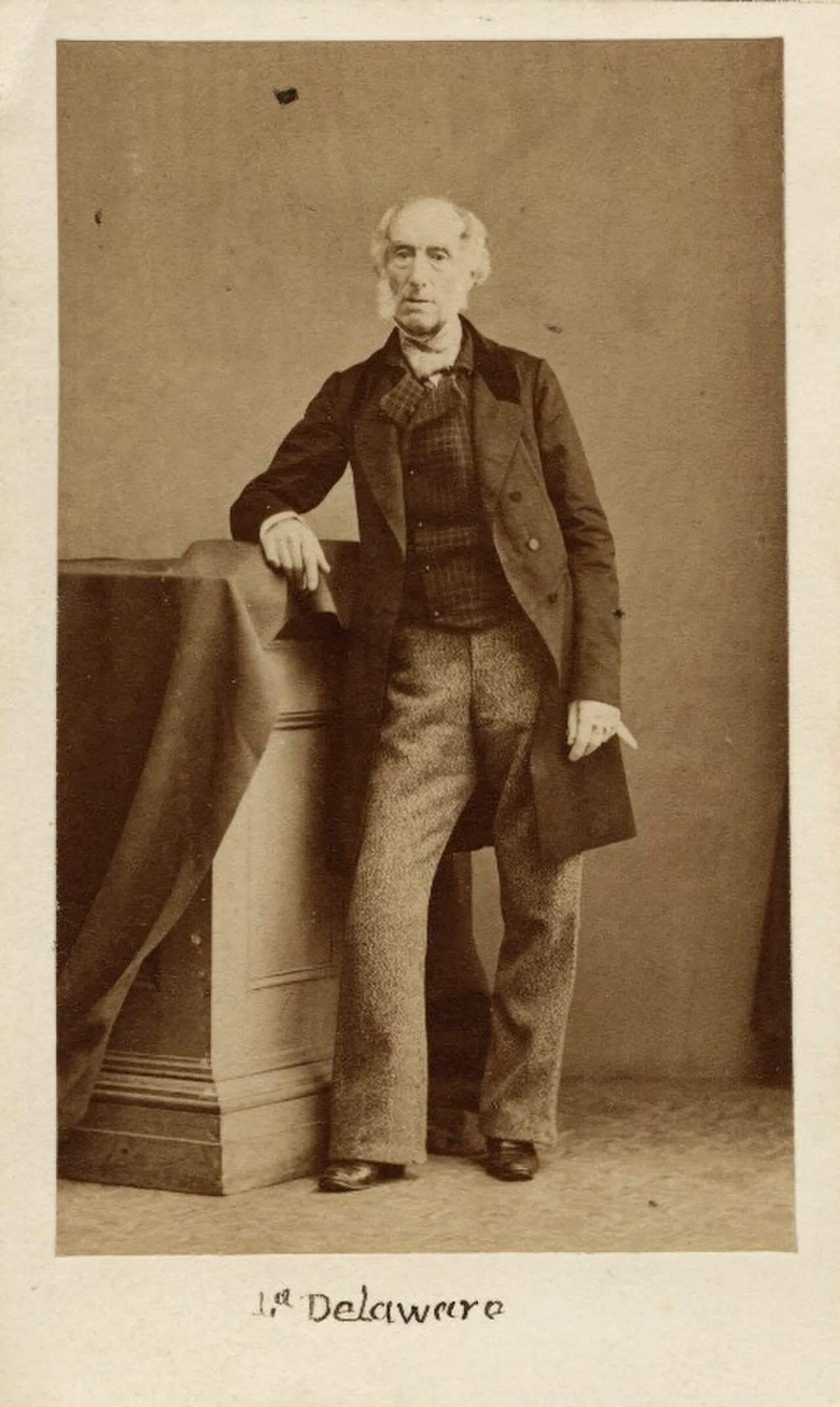 Portrait of George Sackville-West, 5th Earl De La Warr (1791–1869) – memorial page