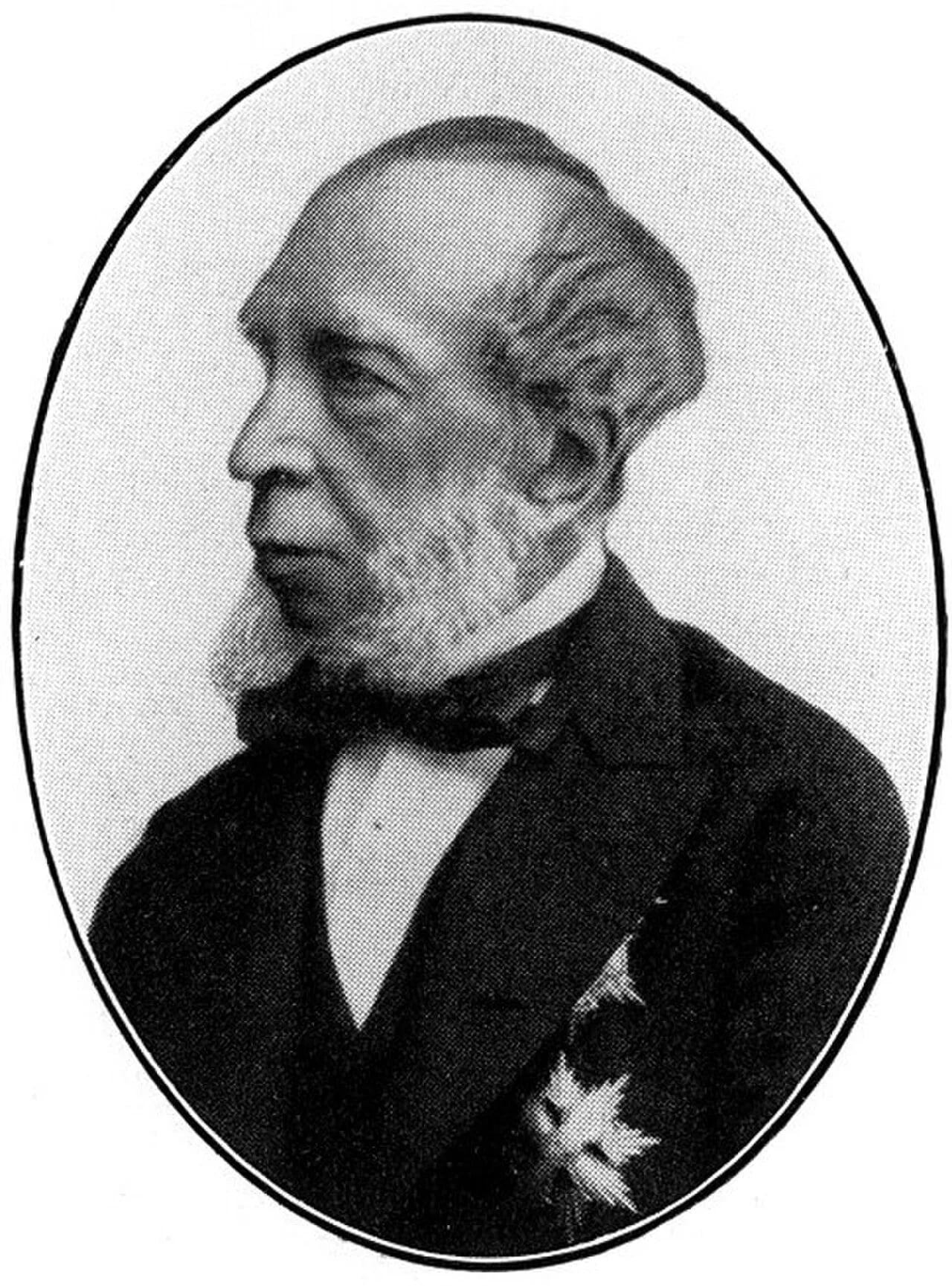 Porträt von Alfred von Reumont (1808–1887) – Gedenkseite