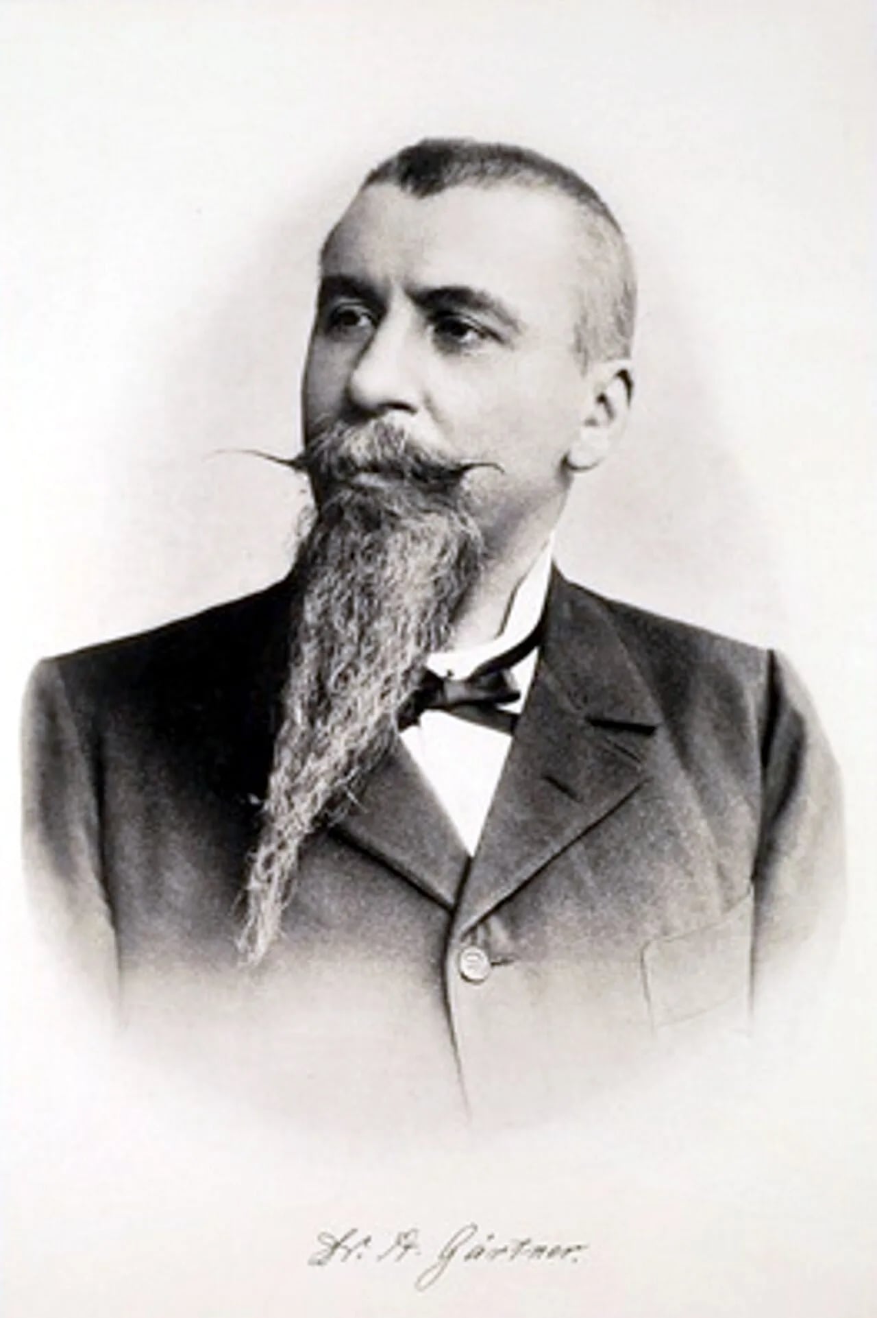 Portrait of August Gärtner (1848–1934) – memorial page