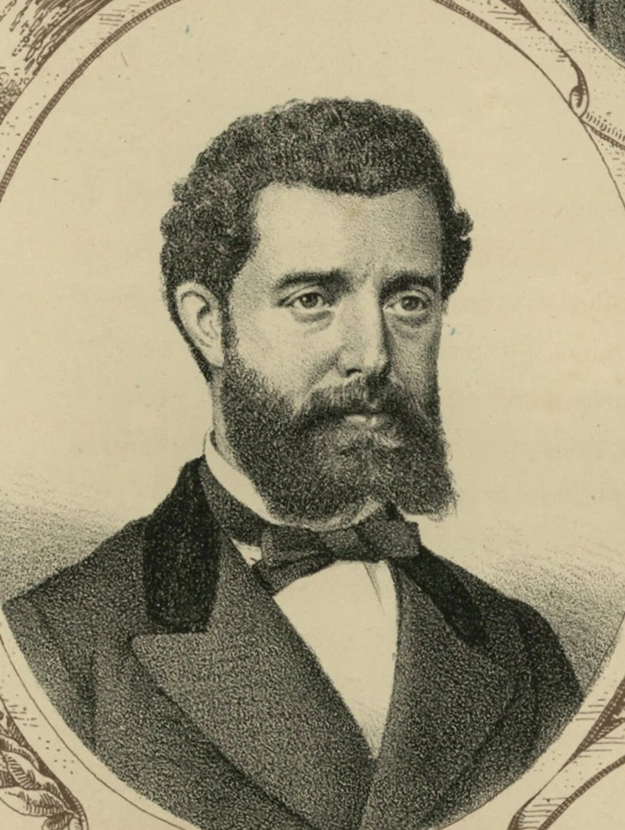 Porträt von Manuel Unceta Murúa (1837–1889) – Gedenkseite