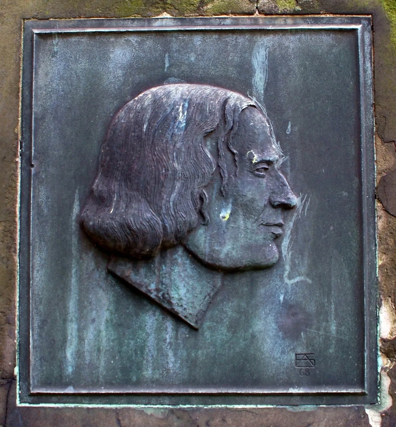 Porträt von August Heinrich Andreae (1804–1846) – Gedenkseite