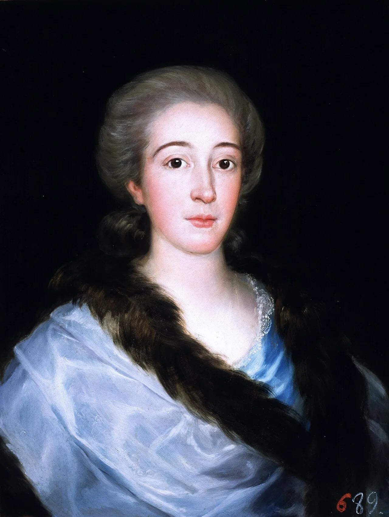 Porträt von María Teresa de Vallabriga (1759–1820) – Gedenkseite