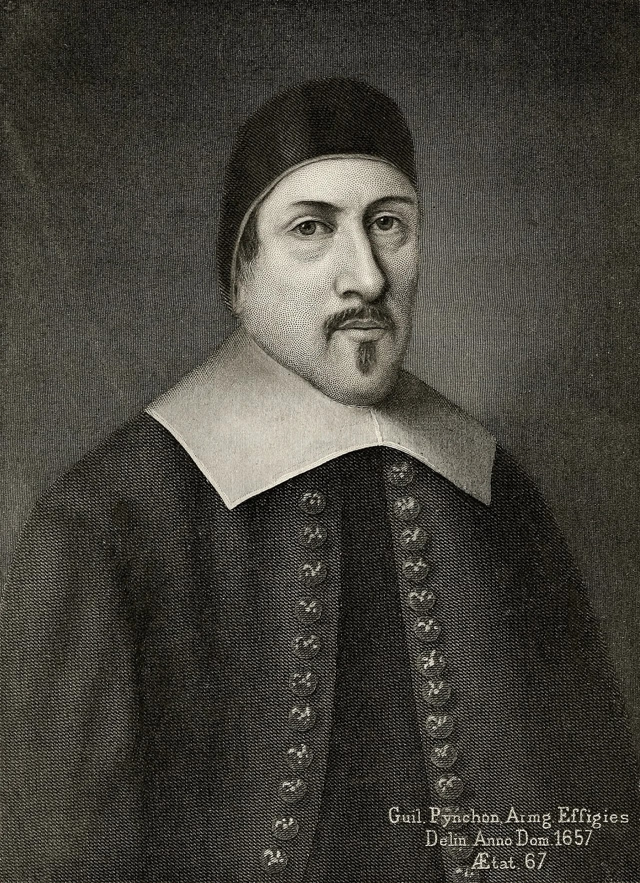 Portrait of William Pynchon (1590–1662) – memorial page