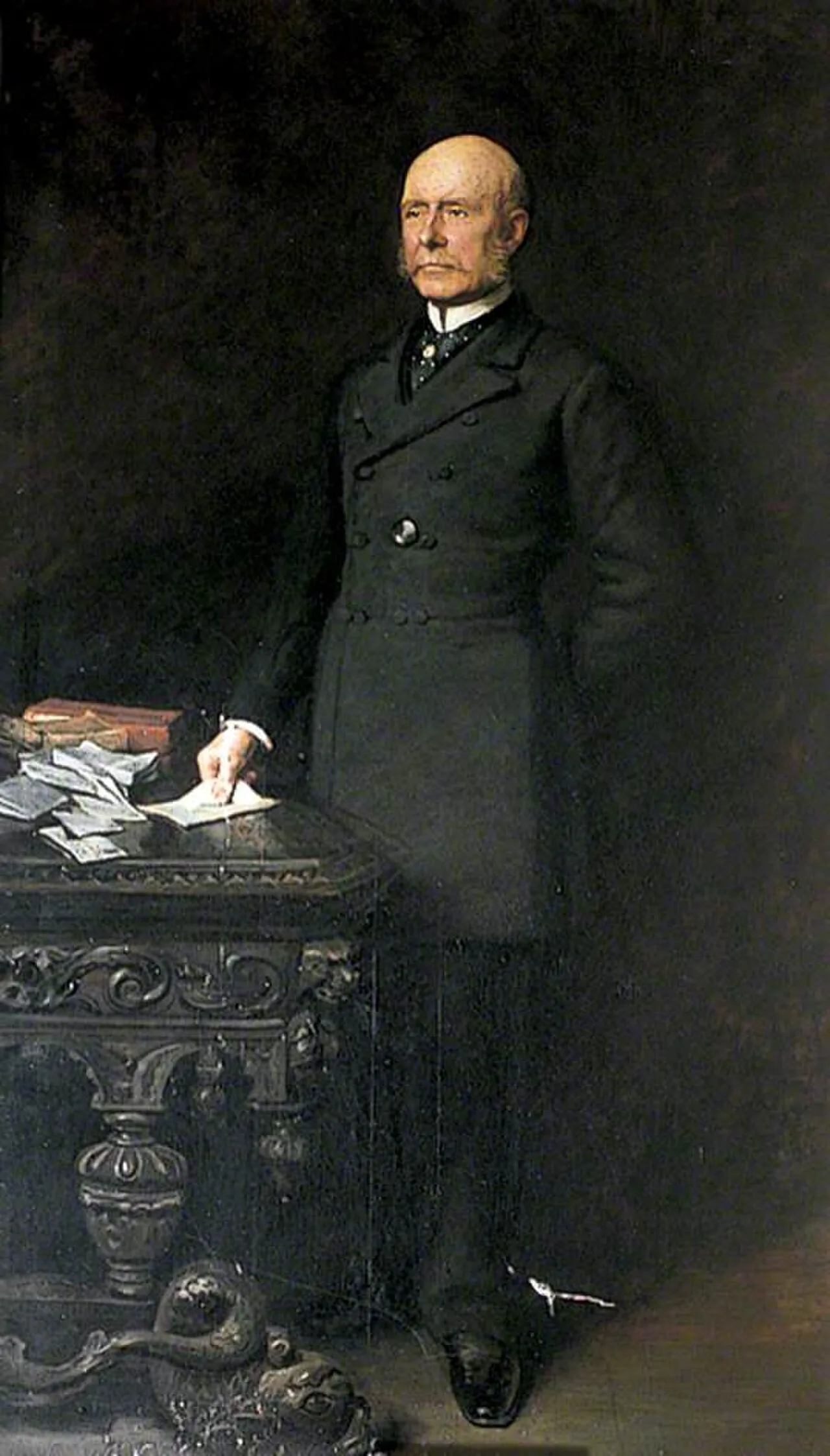 Portrait of Sir John Farnaby Lennard, 1st Baronet (1816–1899) – memorial page