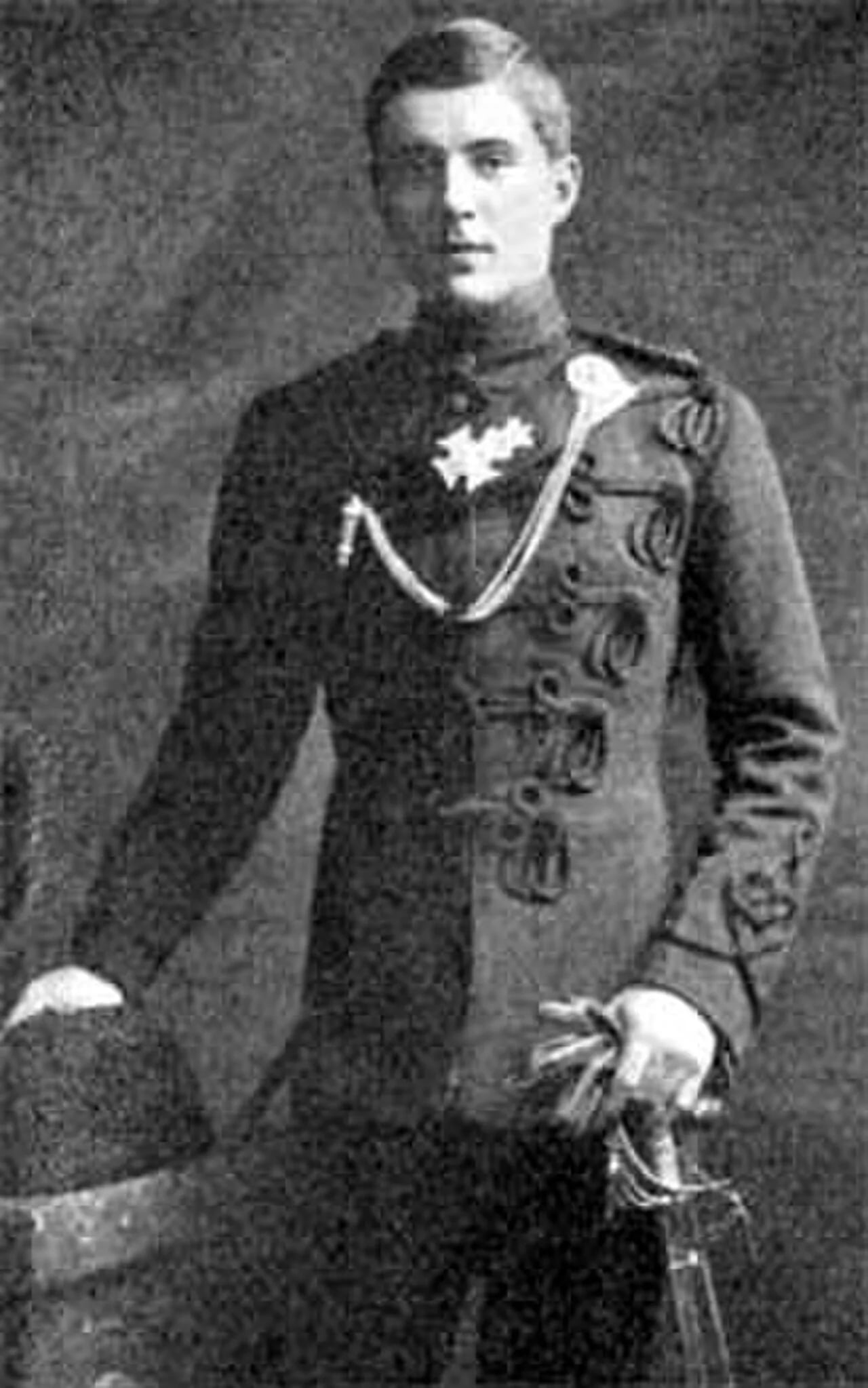 Porträt von Patricius George Chaworth-Musters (1888–1915) – Gedenkseite