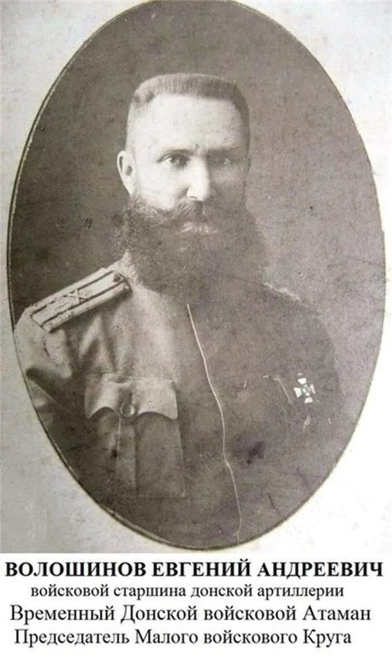 Portrait of Evgeny Voloshinov (1881–1918) – memorial page