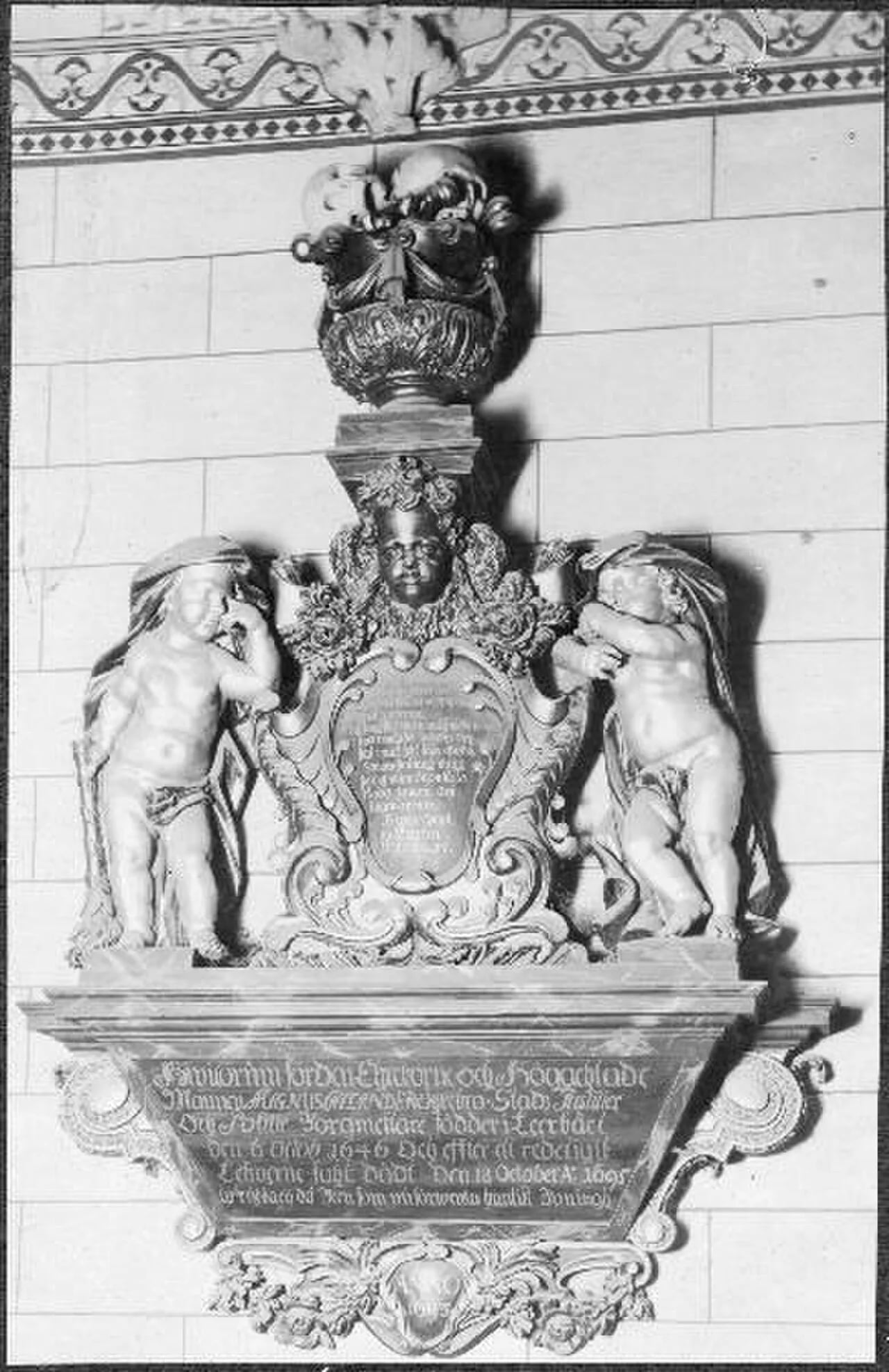 Porträt von Magnus Callander (1646–1695) – Gedenkseite