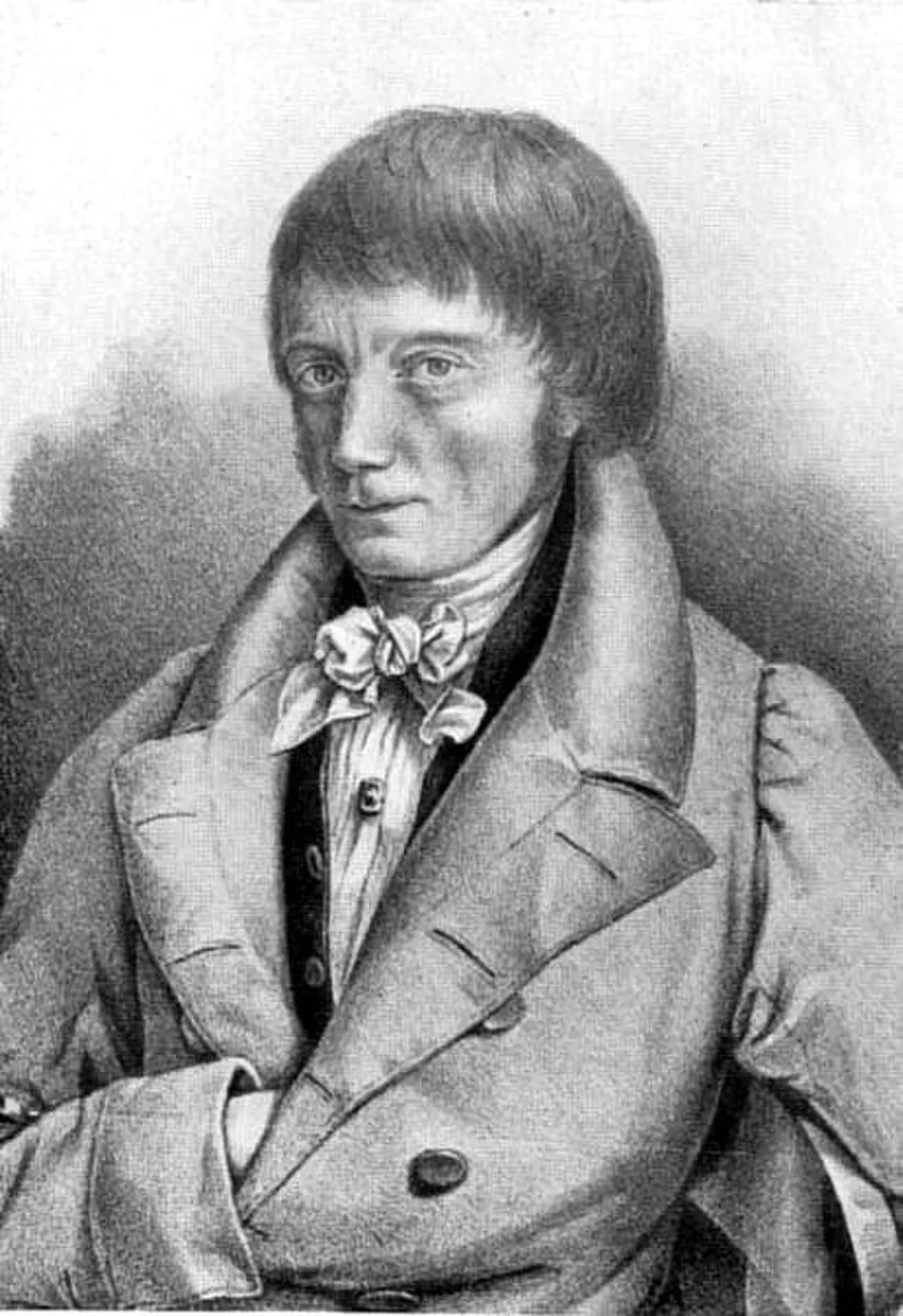 Porträt von Theodor Friedrich Ludwig Nees von Esenbeck (1787–1837) – Gedenkseite