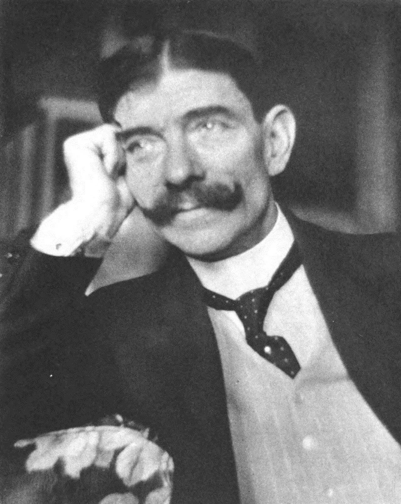 Porträt von Frank Harris (1856–1931) – Gedenkseite