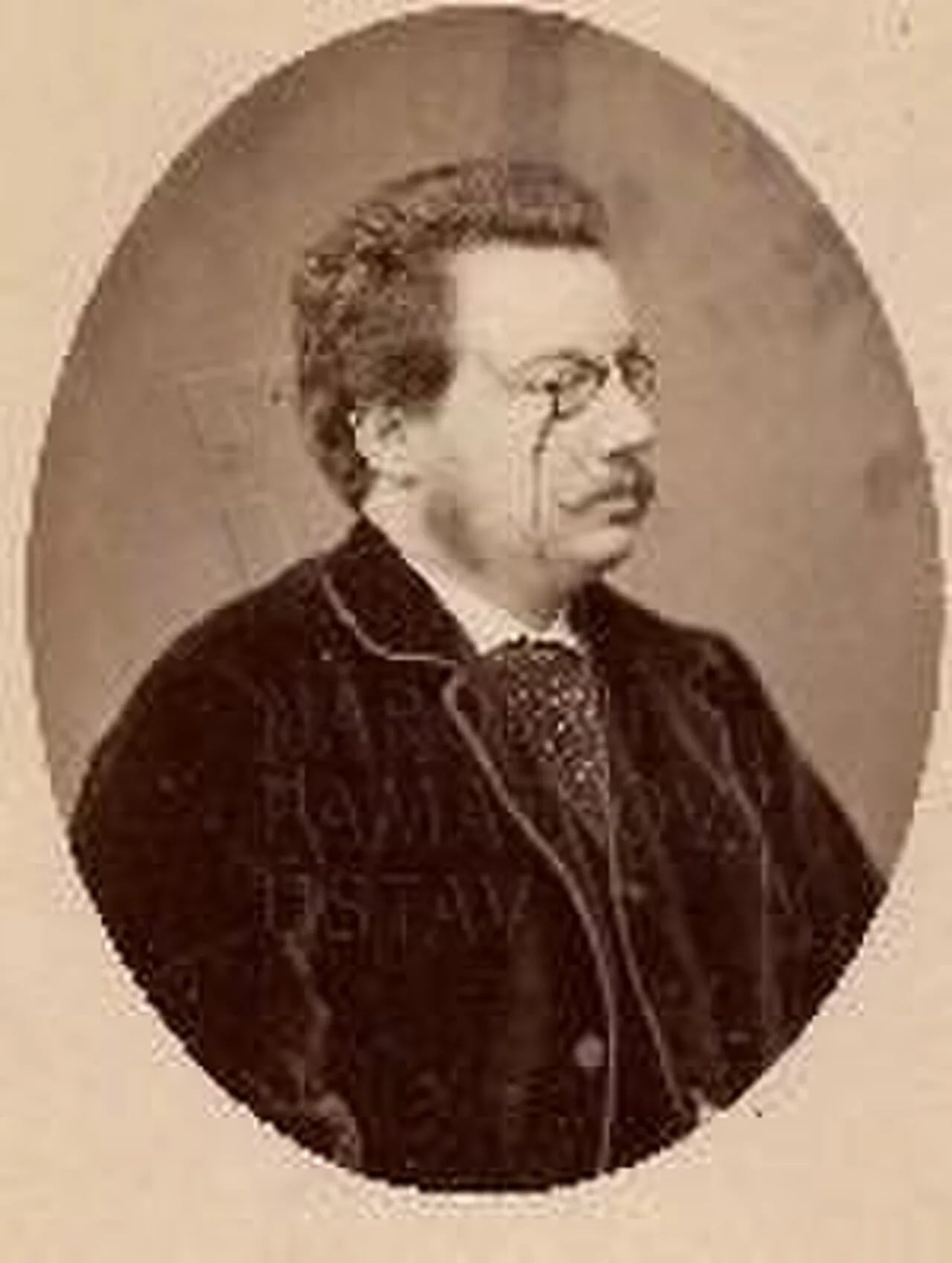 Porträt von Lothar Stephan August Klemens Maria Prinz von Metternich-Winneburg zu Beilstein (1837–1904) – Gedenkseite