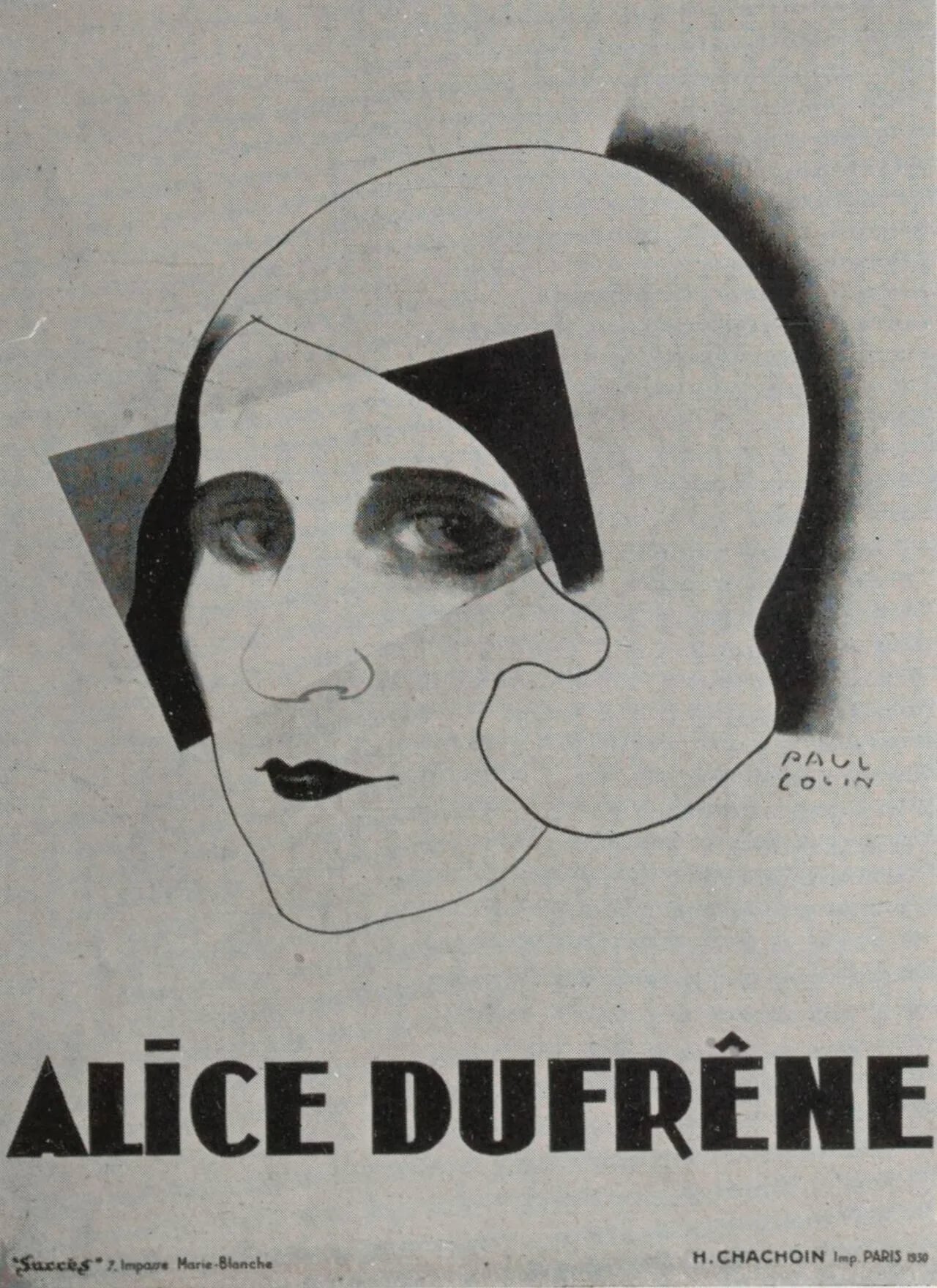 Porträt von Alice Dufrêne (1899–1975) – Gedenkseite