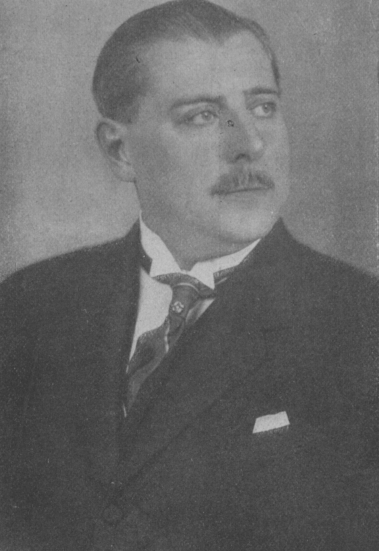 Porträt von August Ségur-Cabanac (1881–1931) – Gedenkseite