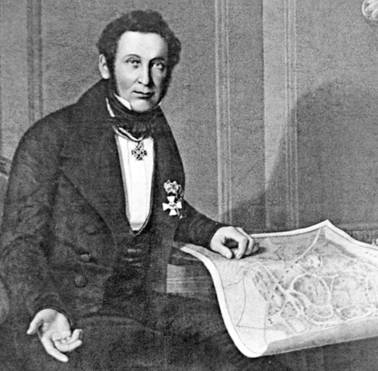 Porträt von August Wilhelm Francke (1785–1851) – Gedenkseite