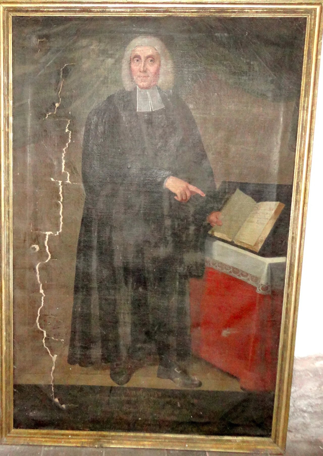 Porträt von August Wilhelm Reinhart (1696–1770) – Gedenkseite