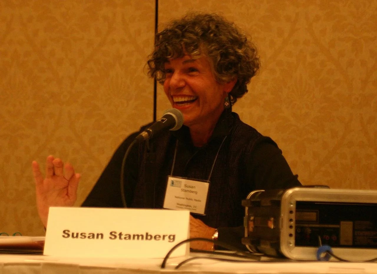 Porträt von Susan Stamberg (1938–2025) – Gedenkseite