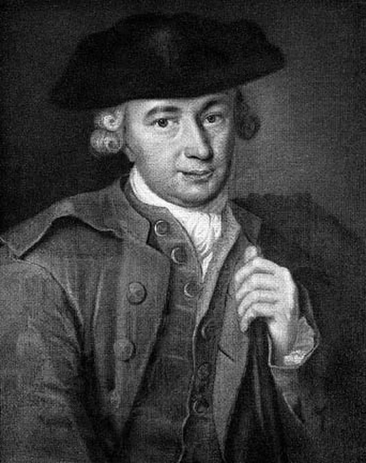 Porträt von Johann Georg Hamann (1730–1788) – Gedenkseite