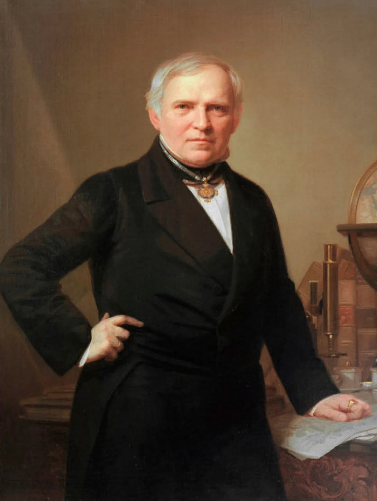Porträt von Christian Gottfried Ehrenberg (1795–1876) – Gedenkseite