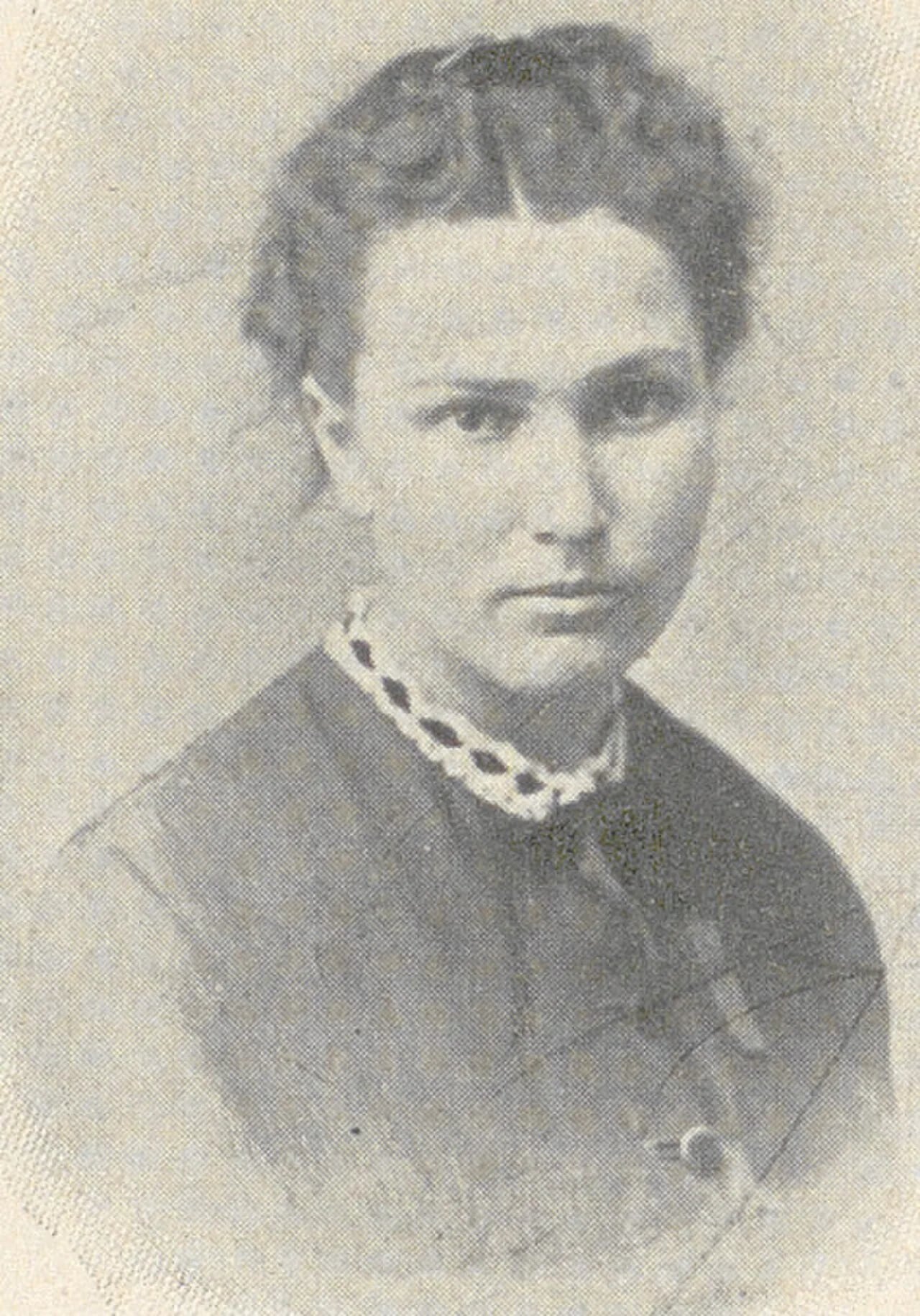 Porträt von Augusta Bender (1846–1924) – Gedenkseite