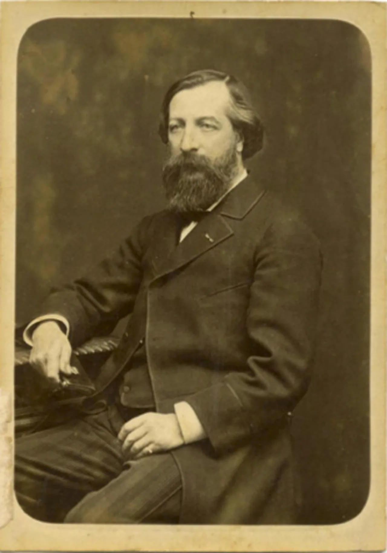 Porträt von Alcide Dusolier (1836–1918) – Gedenkseite