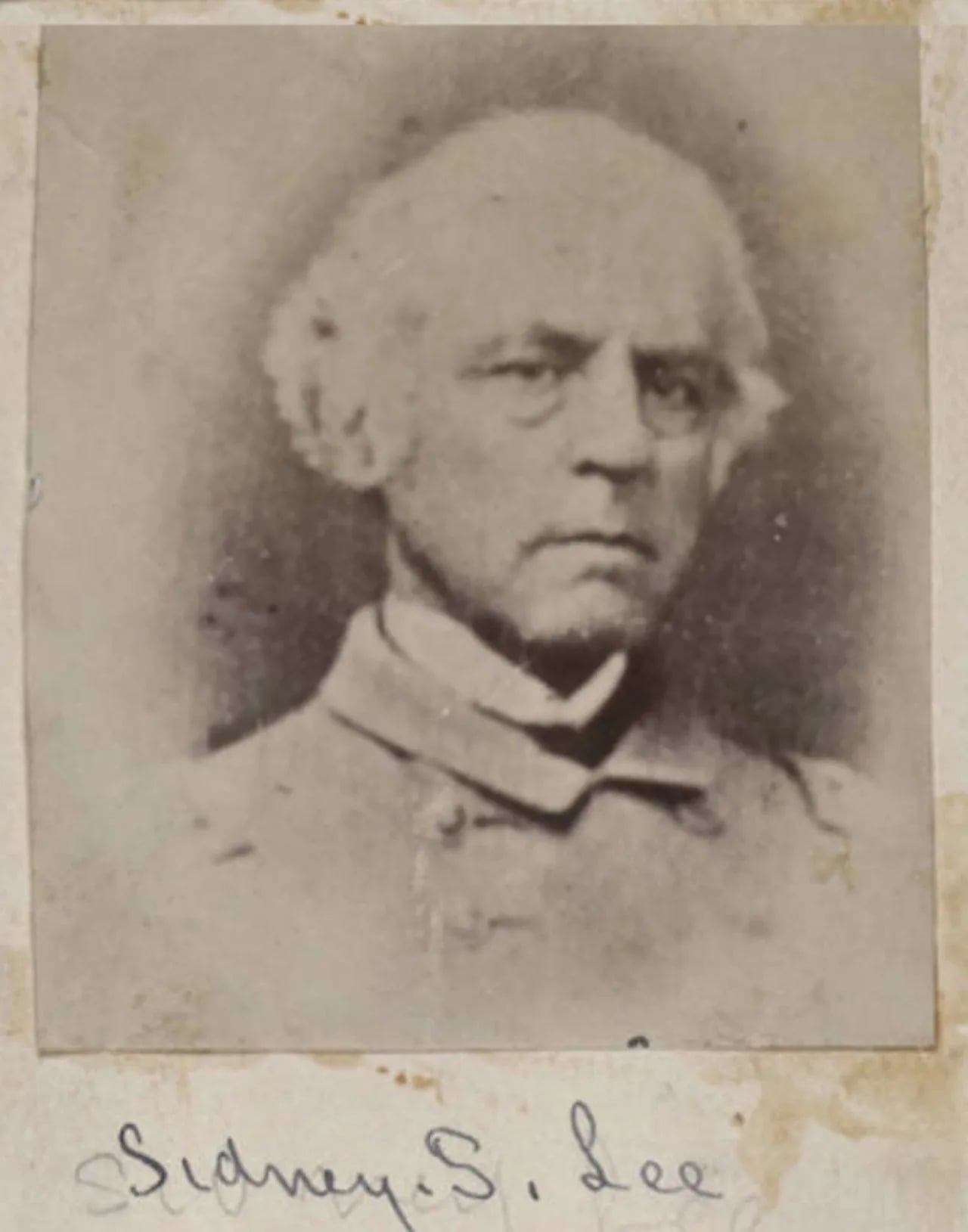 Portrait of Sydney Smith Lee (1802–1869) – memorial page